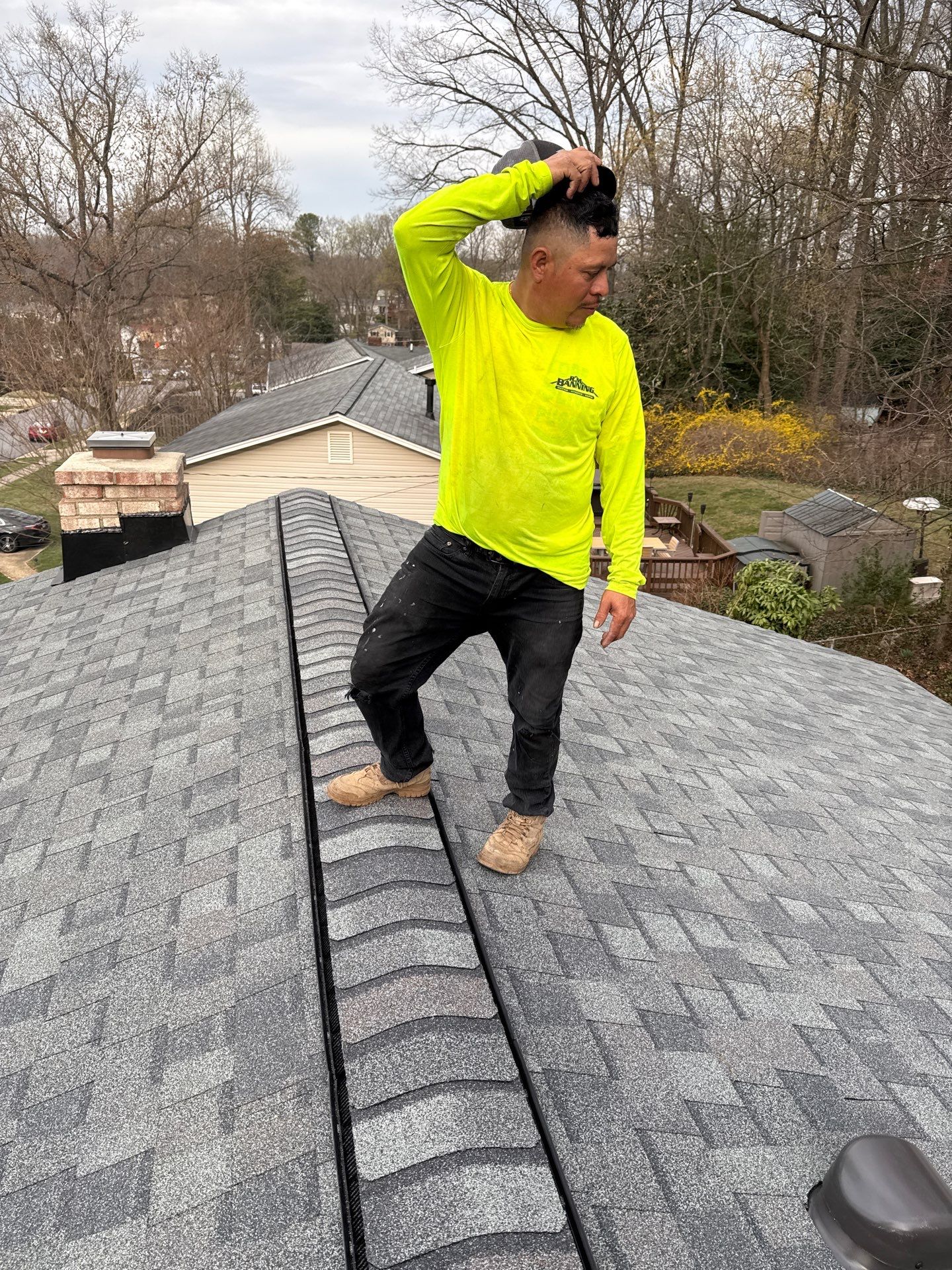 West Springfield: Residential Roof Replacement with CertainTeed Landmark in Colonial Slate by RM Banning, Inc.