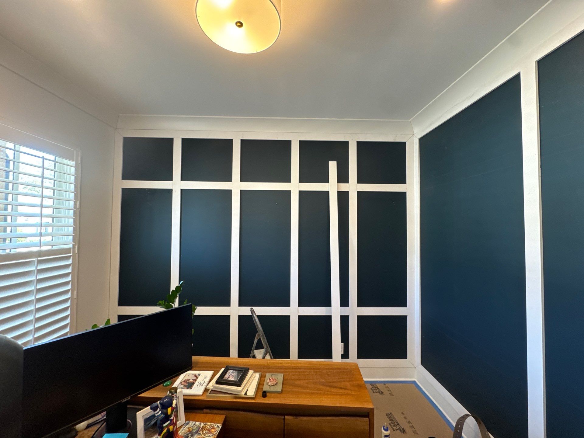 Custom Interior Painting and Board and Batten Installation in Acworth by Swift Home Renovations