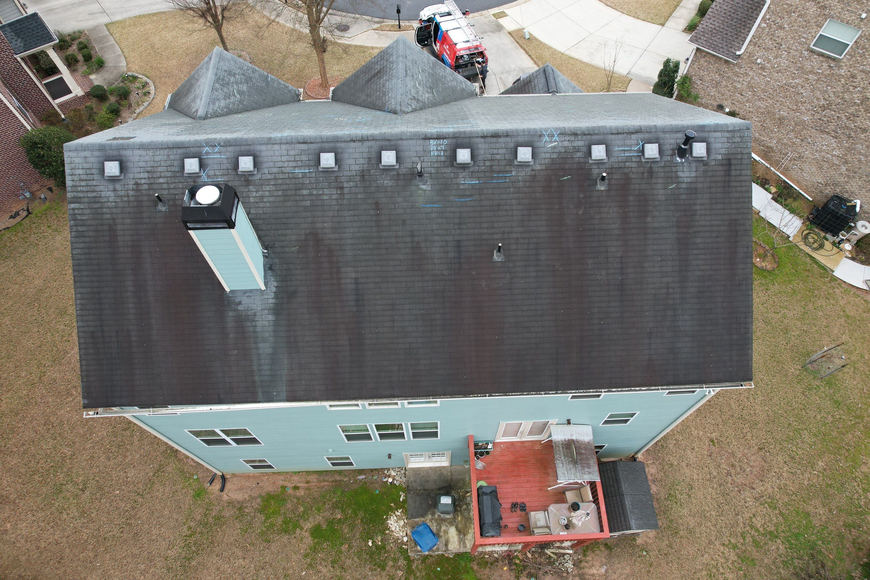 Residential Roofing Installation using Owens Corning Onyx Black by Inspector Roofing and Restoration