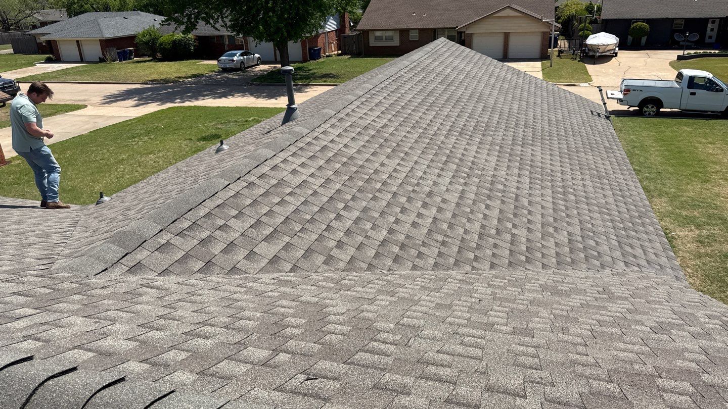 roof replacement in The Village by McCann's Roofing and Construction