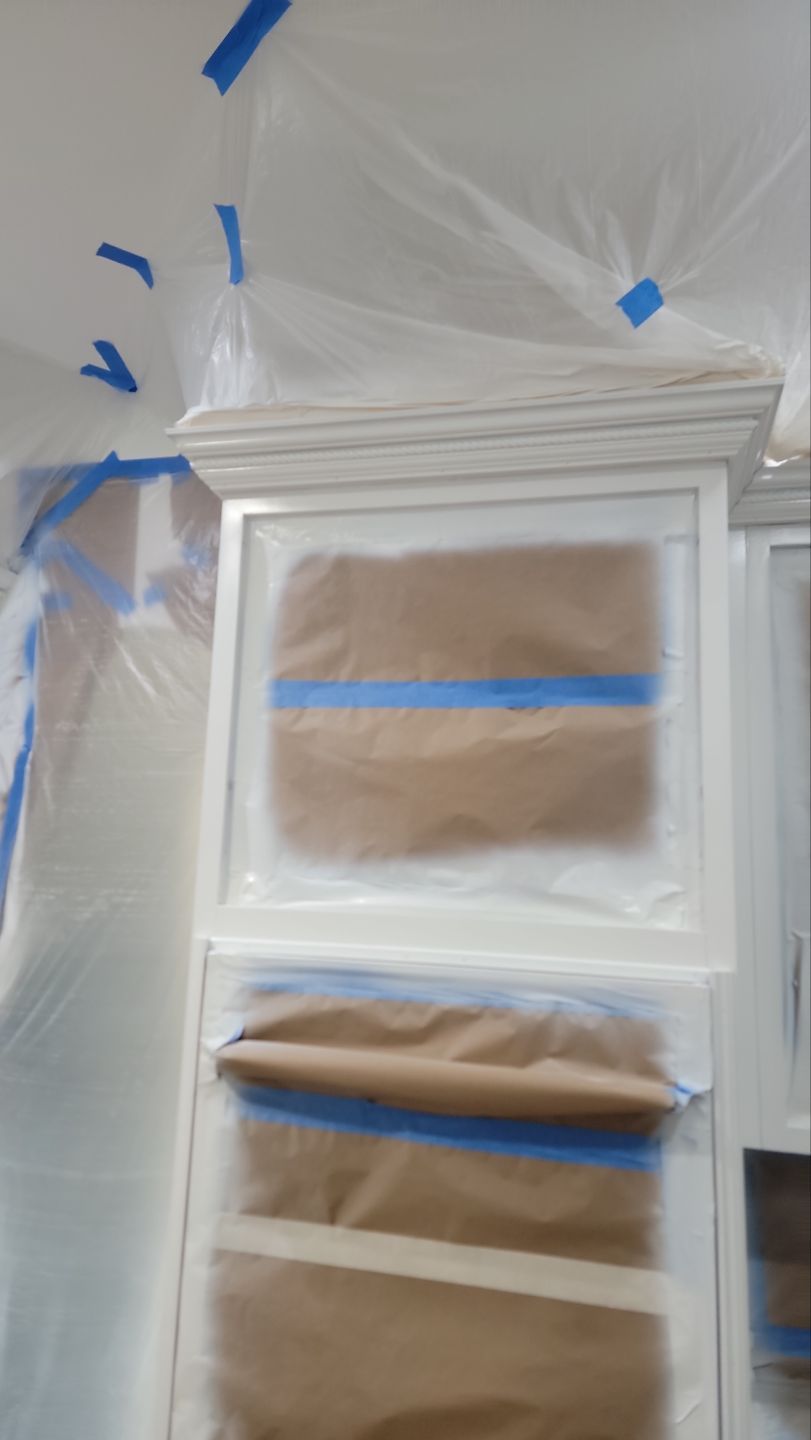 Kitchen Cabinet Just Like New by John “The Greek” Painting