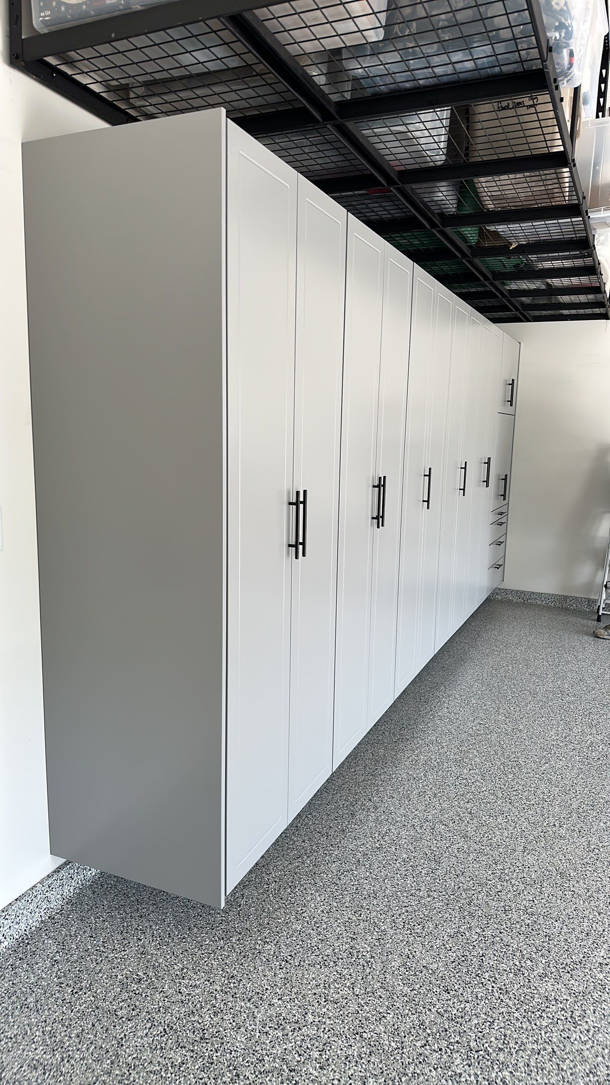 Luke W. gets new cabinets by Banner Garage