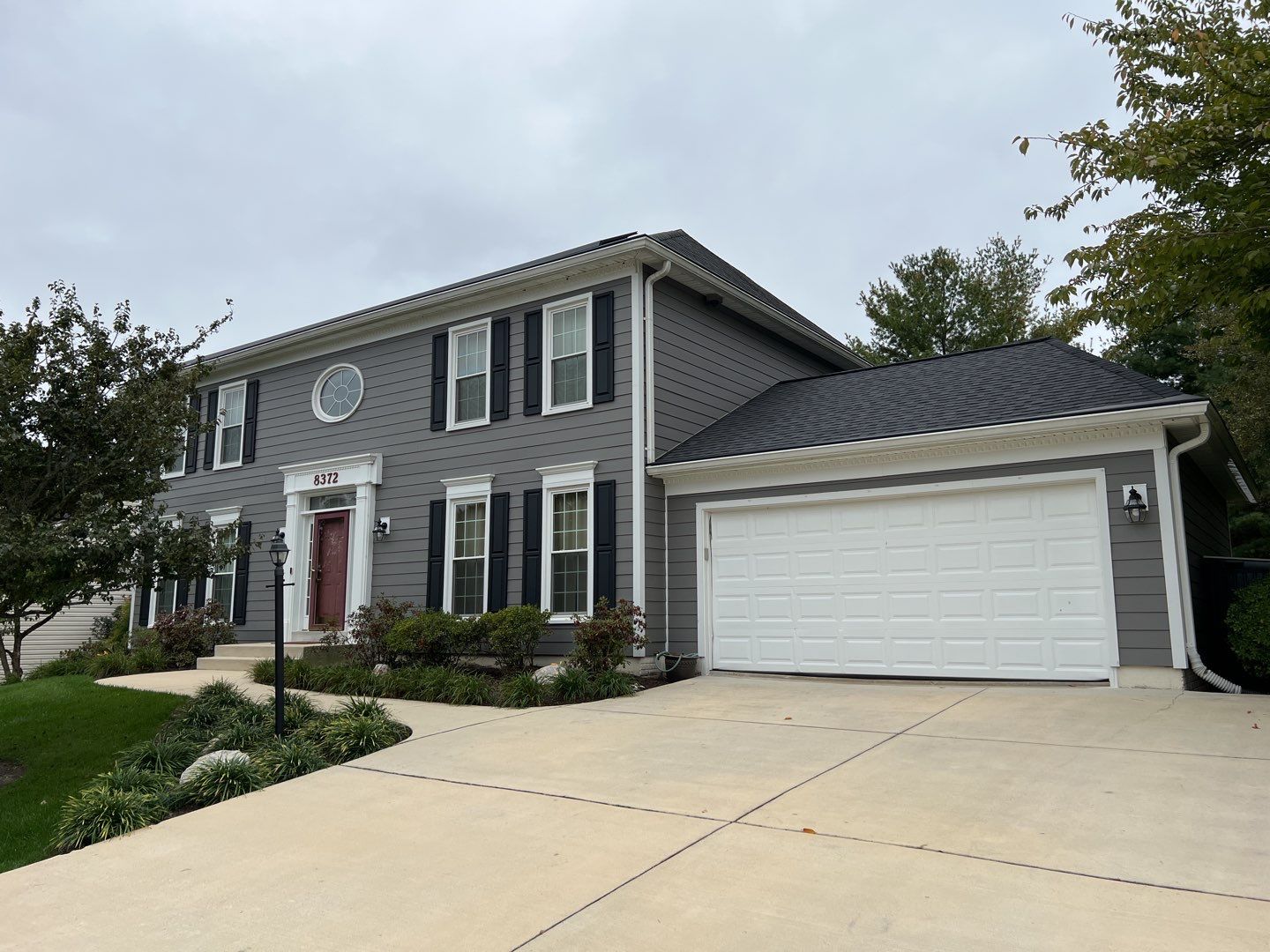 Siding Replacement using James Hardie siding by American Home Contractors