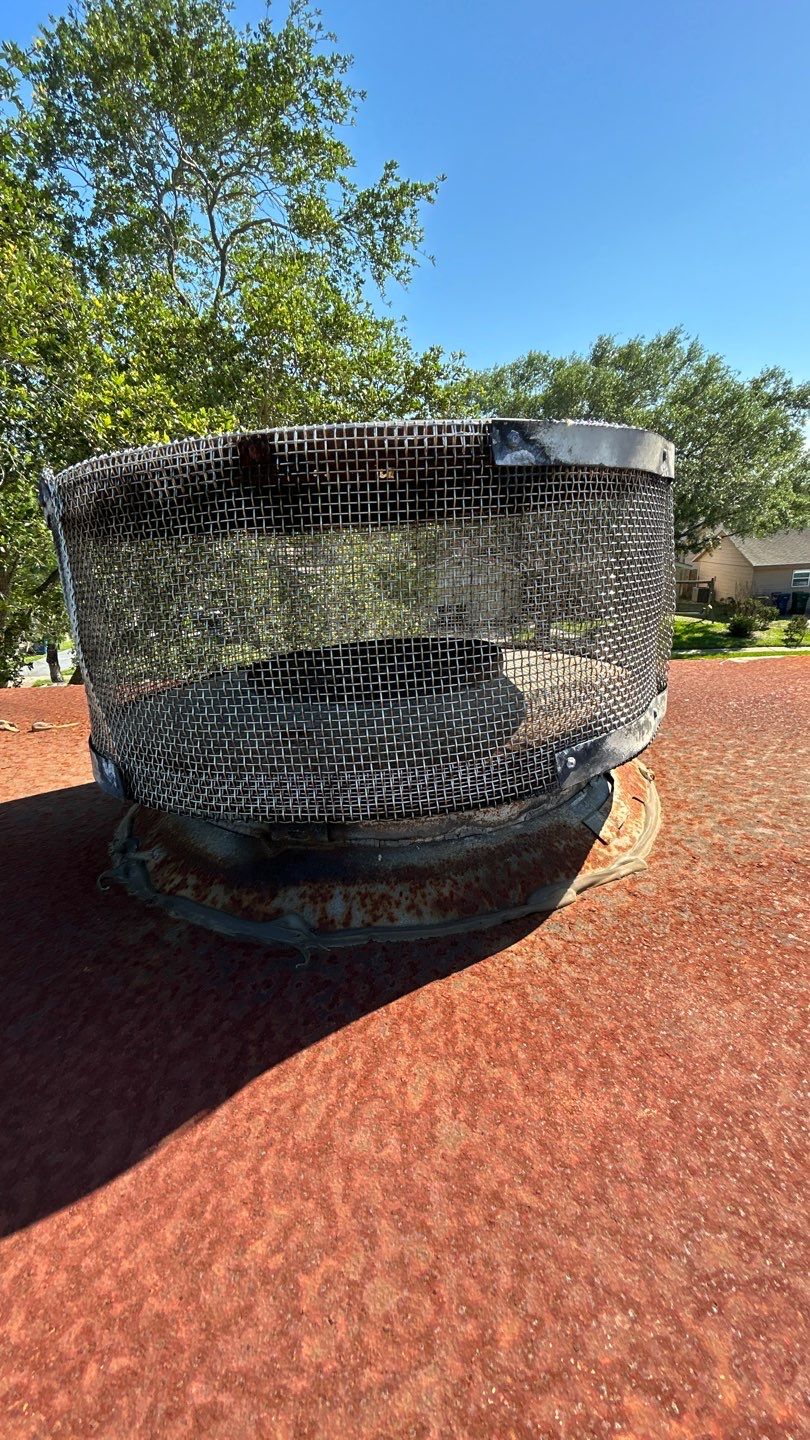 Chimney Cap & Chase Replacement using Galvanized Chimney Cap & Chase by Lighthouse Roofing