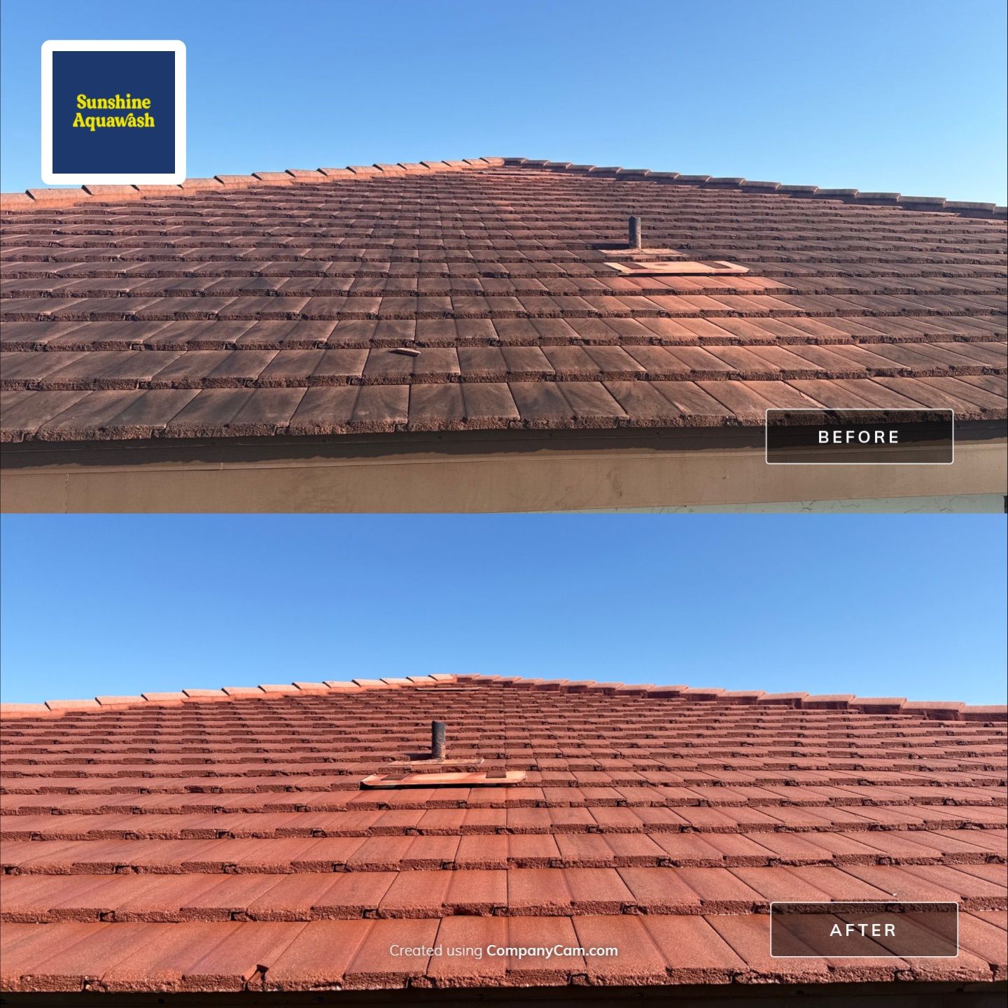 Tile Roof Cleaning – Vivenda at Bradenton I (5-Star Review & Plant Protection) by Sunshine AquaWash