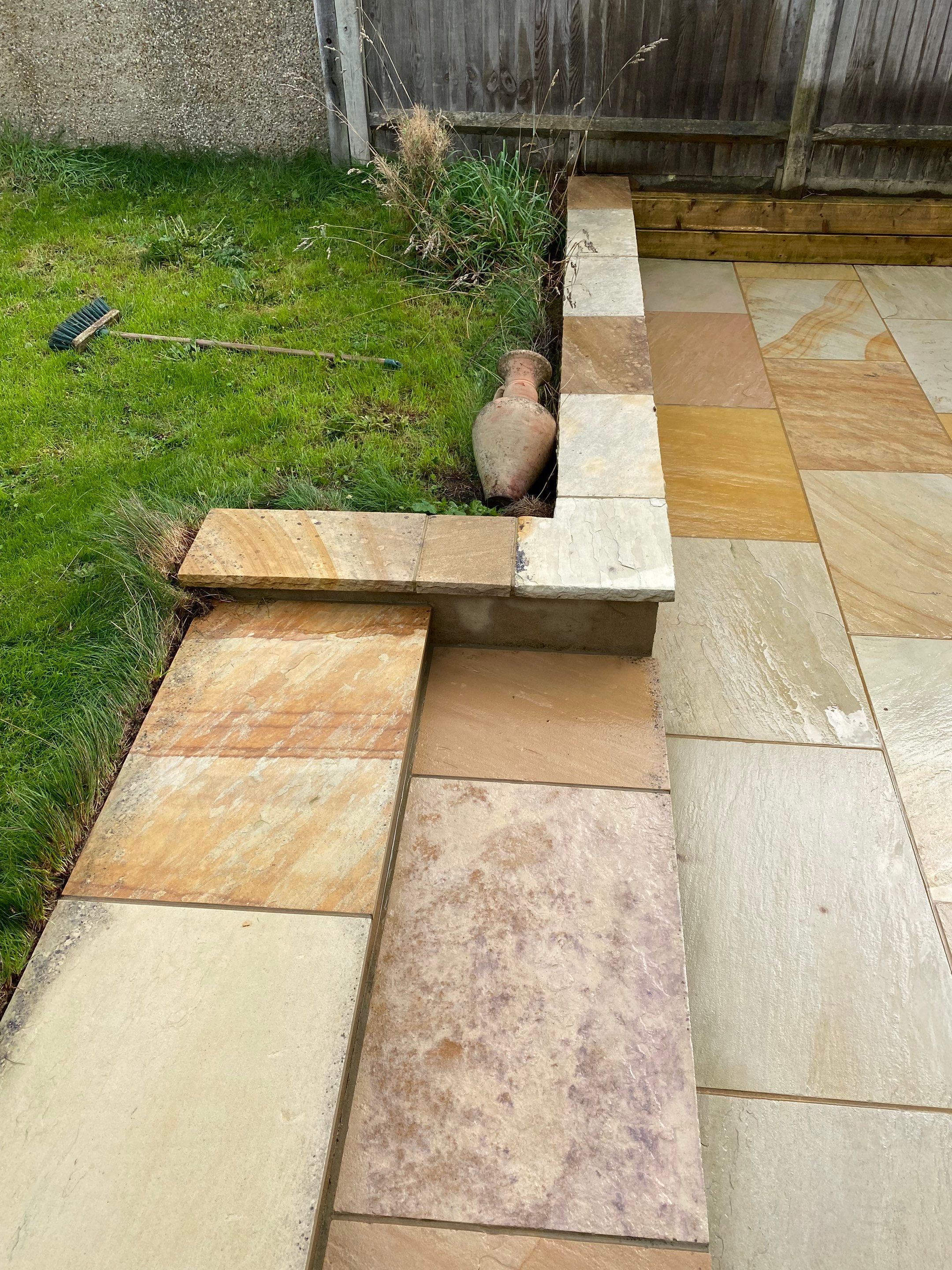 Driveway And Patio Clean using honda 21 ltr/min by Ges Exterior Cleaning ltd