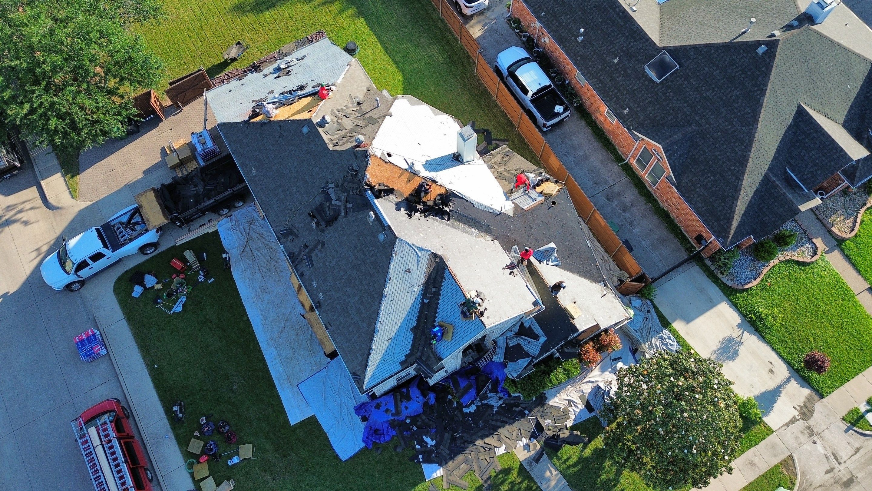 Project in Murphy  by Zeus Exteriors