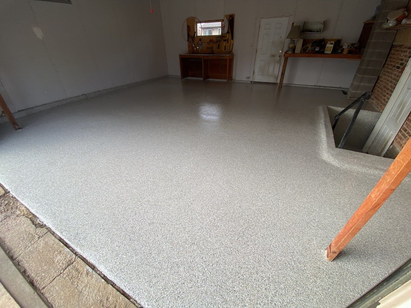 Garage using Mount Everest by Select Painting, Coatings & Garage Cabinets