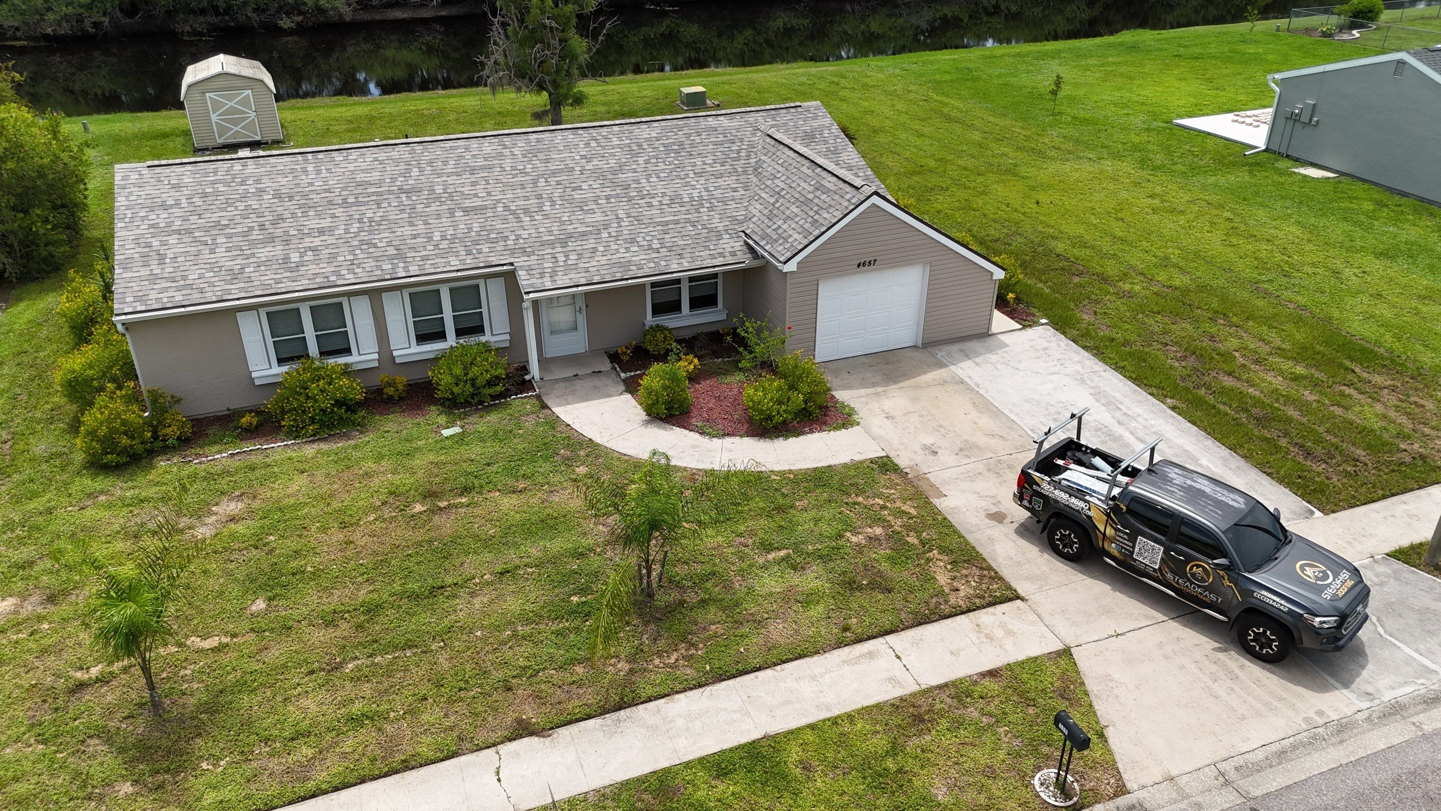 Roof Replacement in North Port, FL by Steadfast Roofing 
