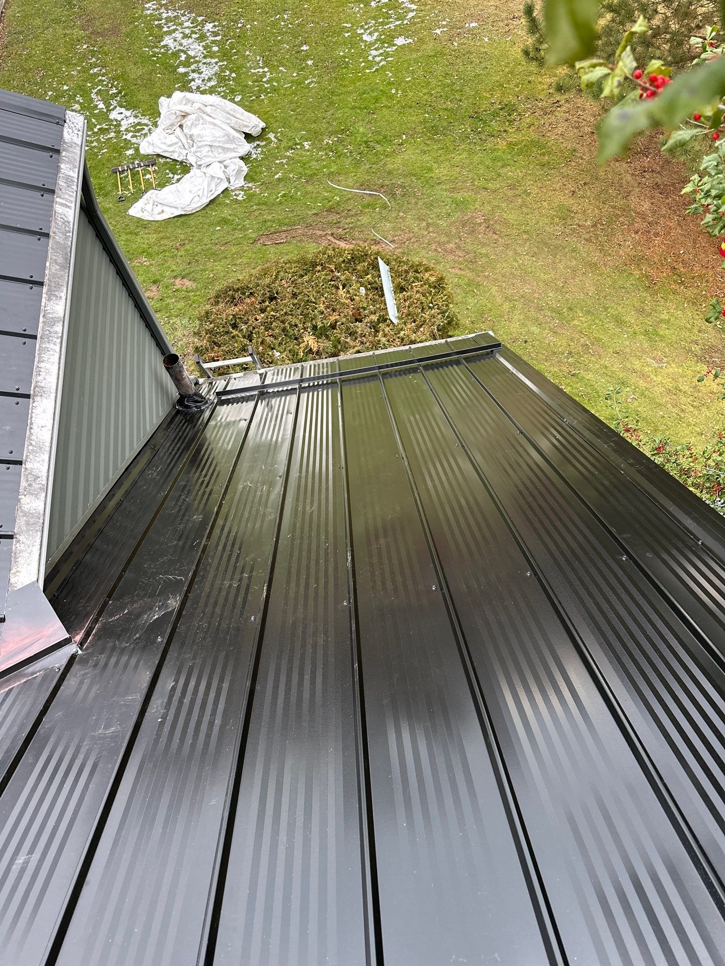 Weather Max Panel, Color: Black by Eagle Eye Roofing