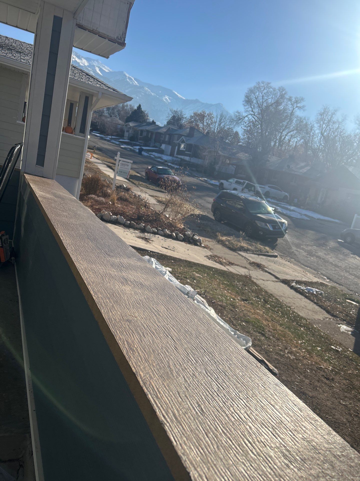 Ogden | Custom Hardie Transformation | Boothbay Blue & Summer Wheat Shakes by Ideal Siding Utah