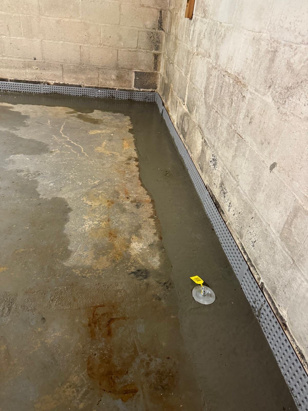 Interior French Drain Washington Township, NJ by Pure Service Pro, LLC 