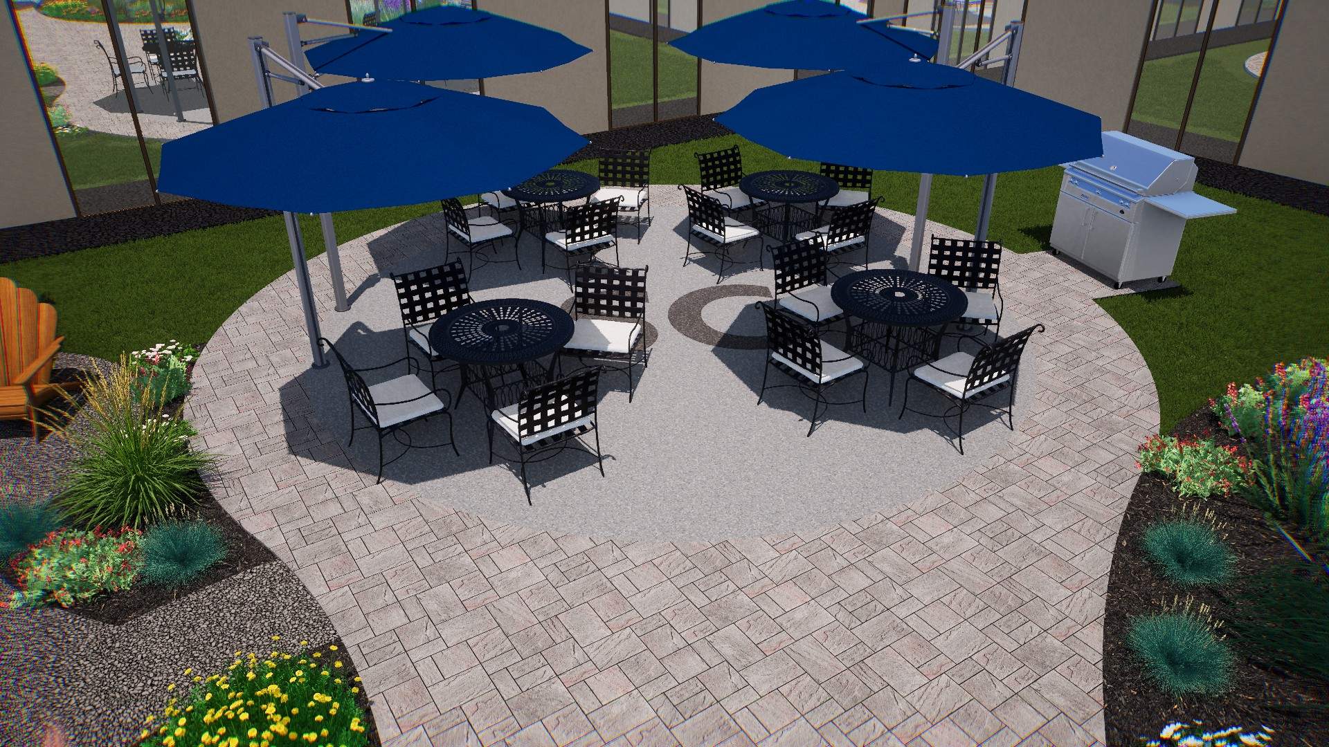 Salvation Army 3D Design Charlotte NC - (Commercial) by Carolina-Metro Landscape, Inc