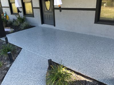 Patio in Old Town, FL in Slate Stone