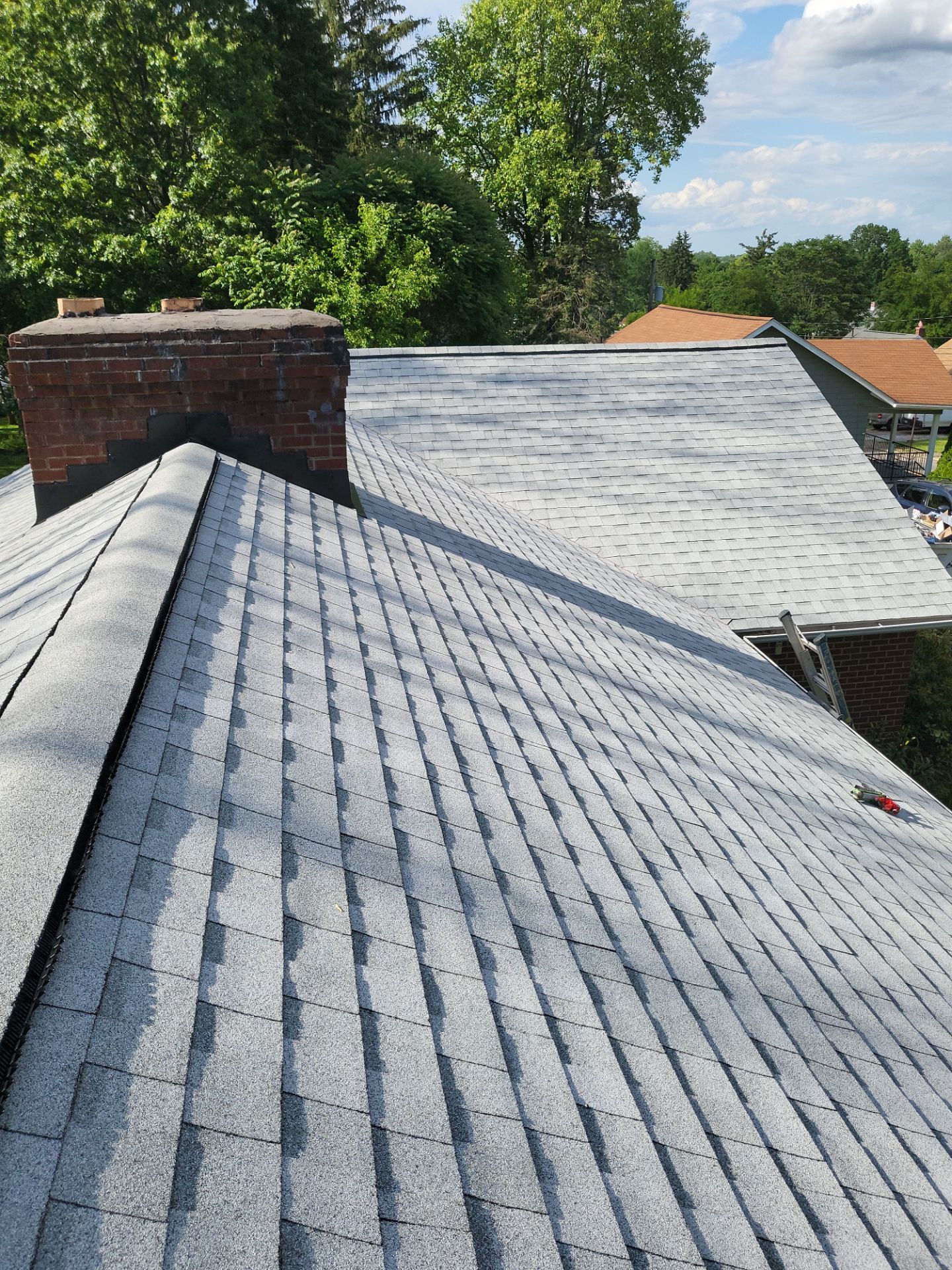 Atlas Pinnacle, Color, Oyster Shell, Drip Edge, Color, White by Eagle Eye Roofing