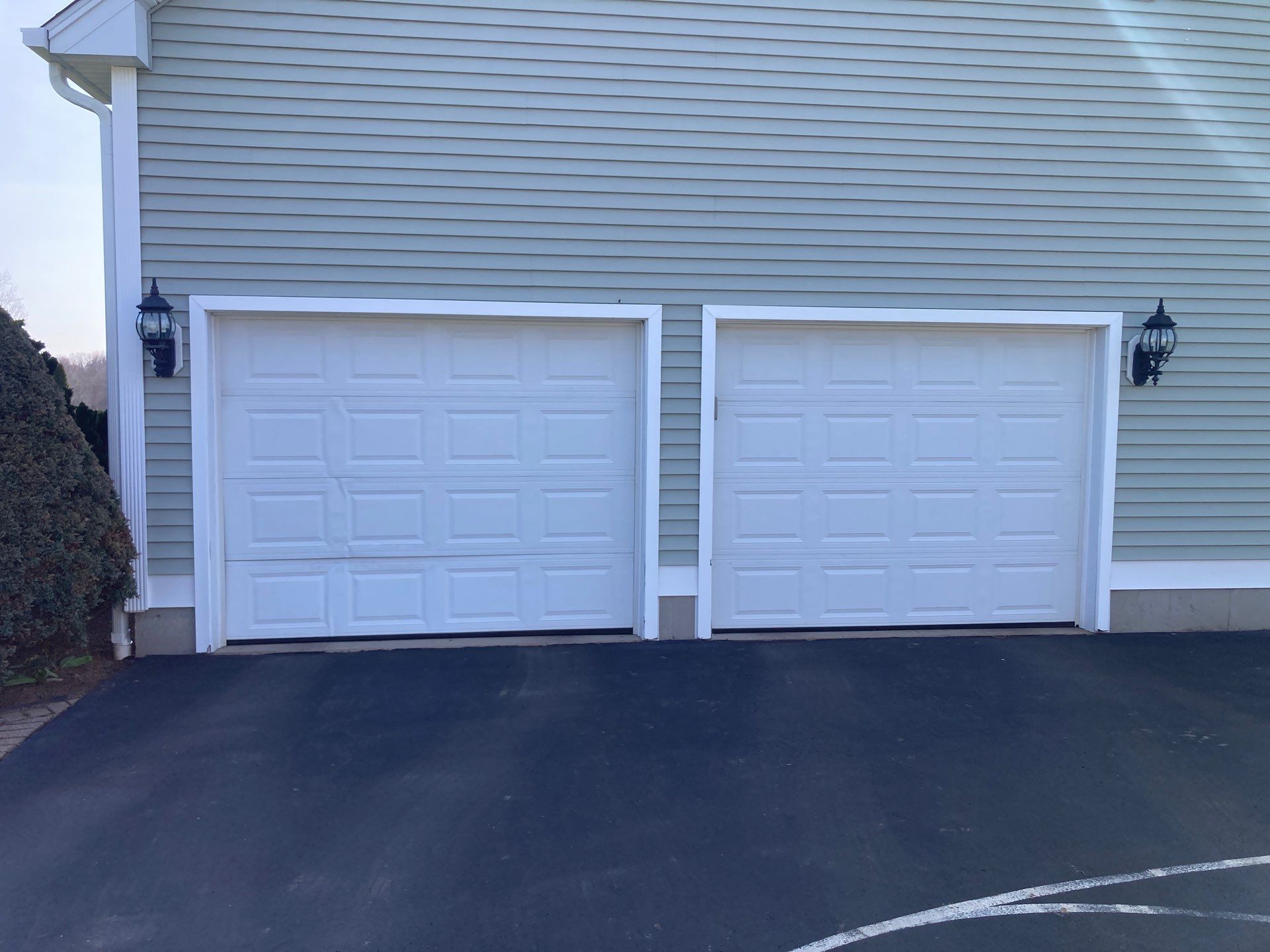 : Garage Door Installation Using Amarr Olympus Garage Door by DiGiorgi Roofing and Siding Inc