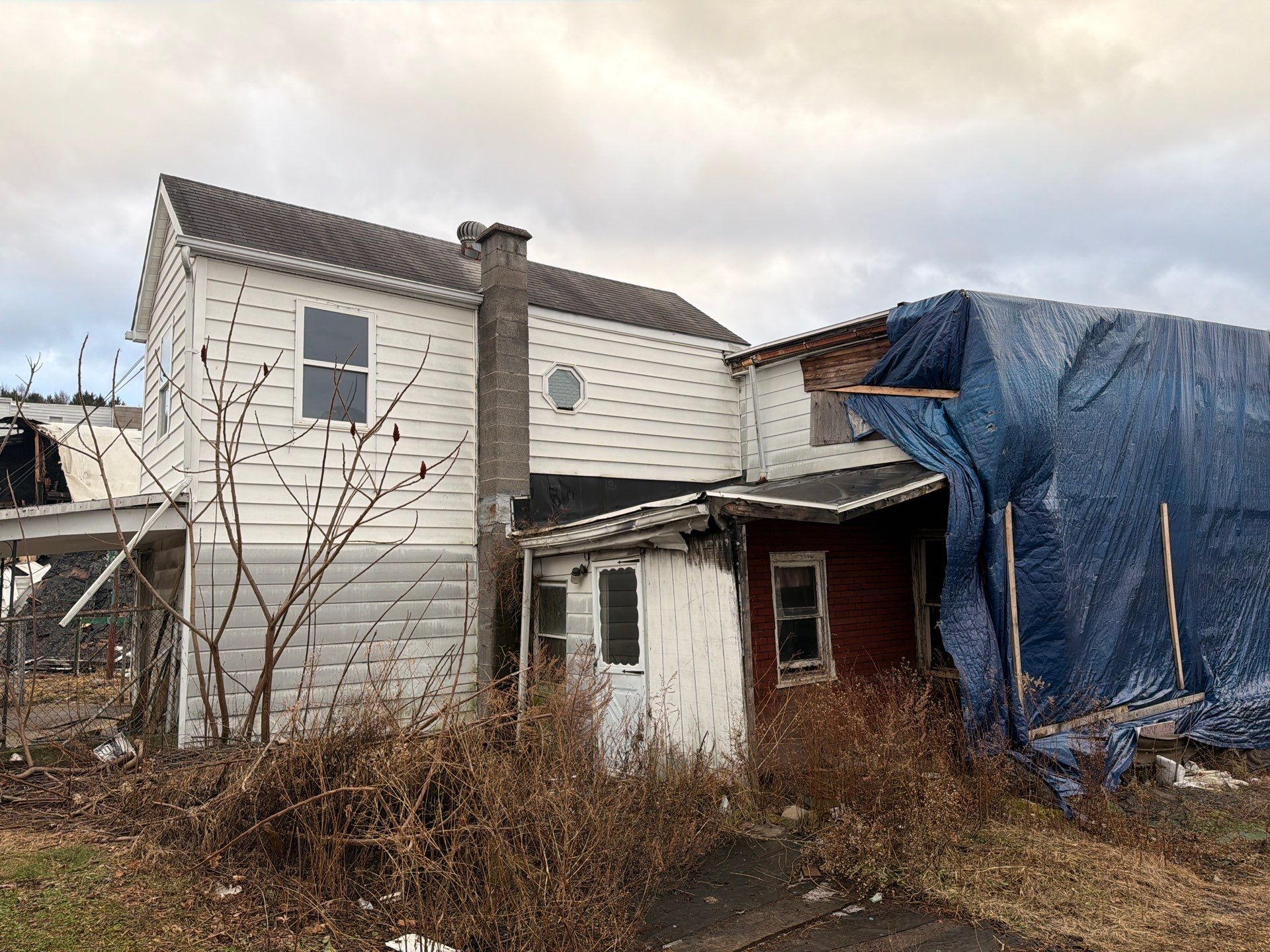 Fire & Smoke Damage Claim in Mt Carmel by FLAPA & KeyStone