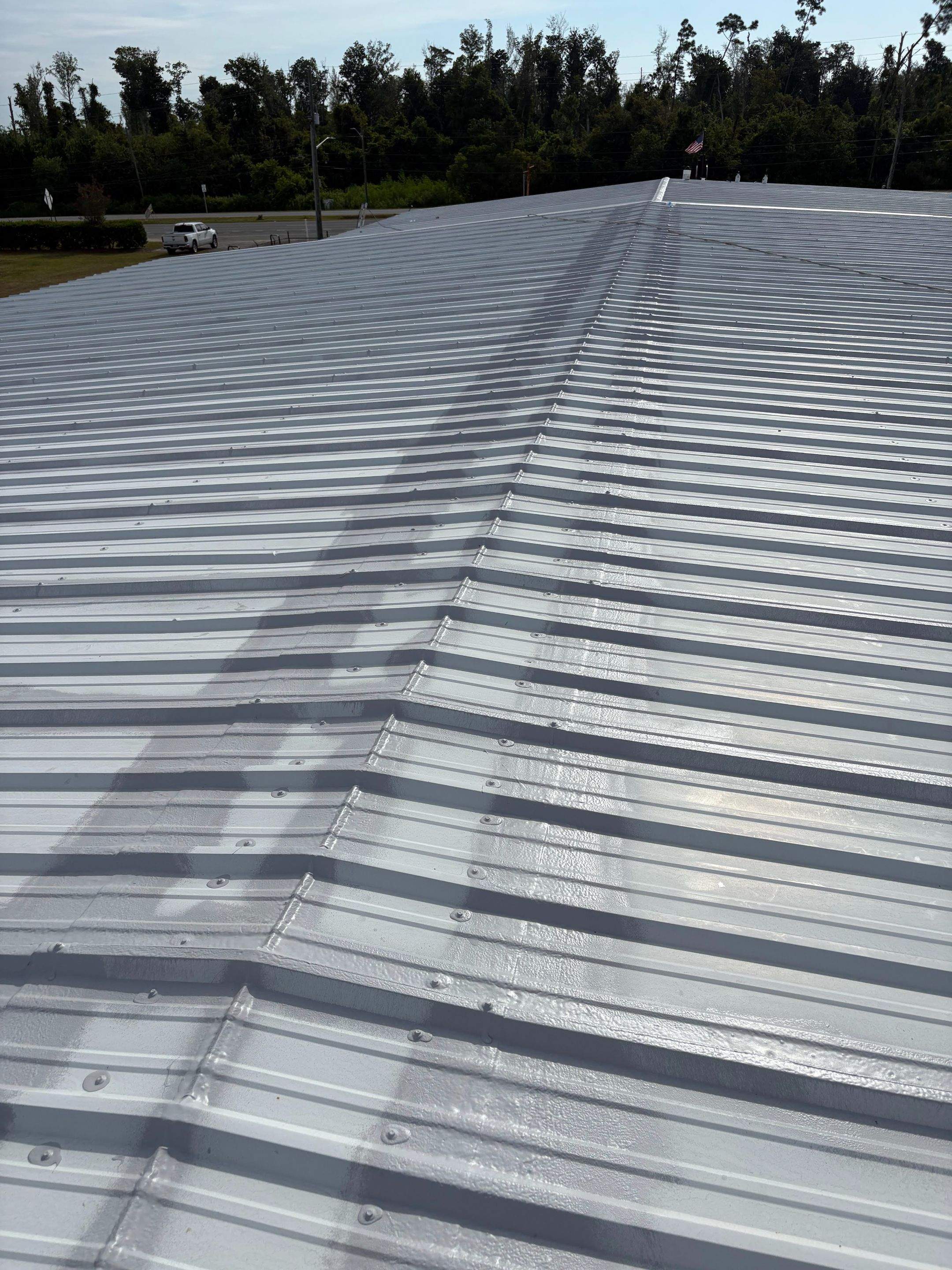 10,500 Sq Ft - Metal Roof in Panama City by Southern Roof Solutions