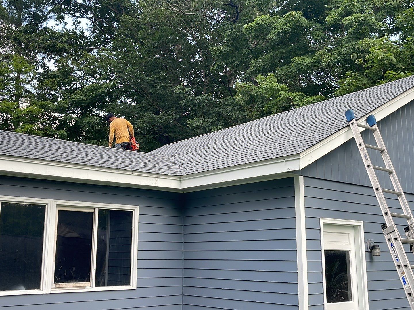 Residential Roofing Installation using GAF Timberline HDZ by Sensible Home Solutions