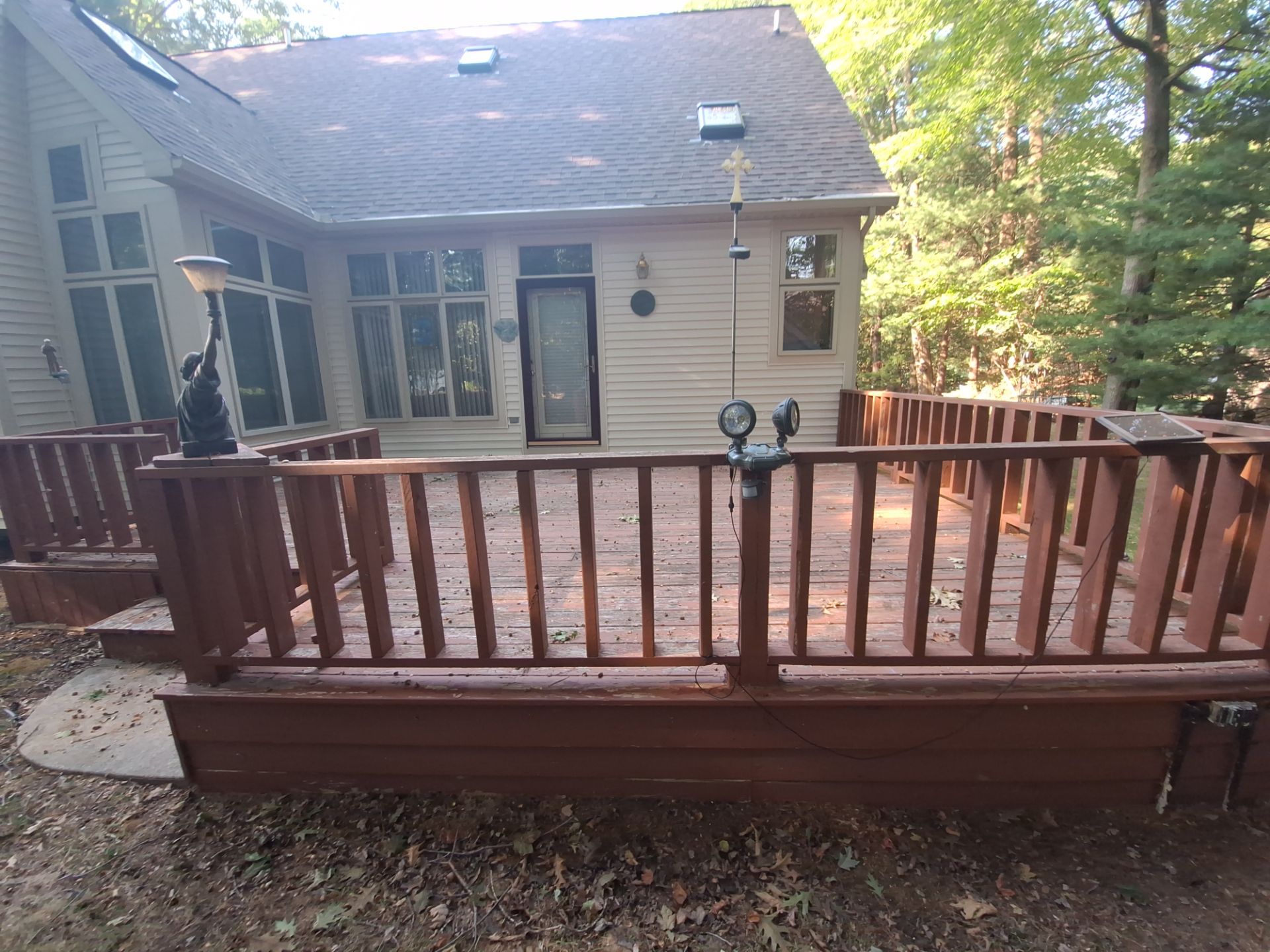 Deck washing and Solid Staining! by Gordon Painting