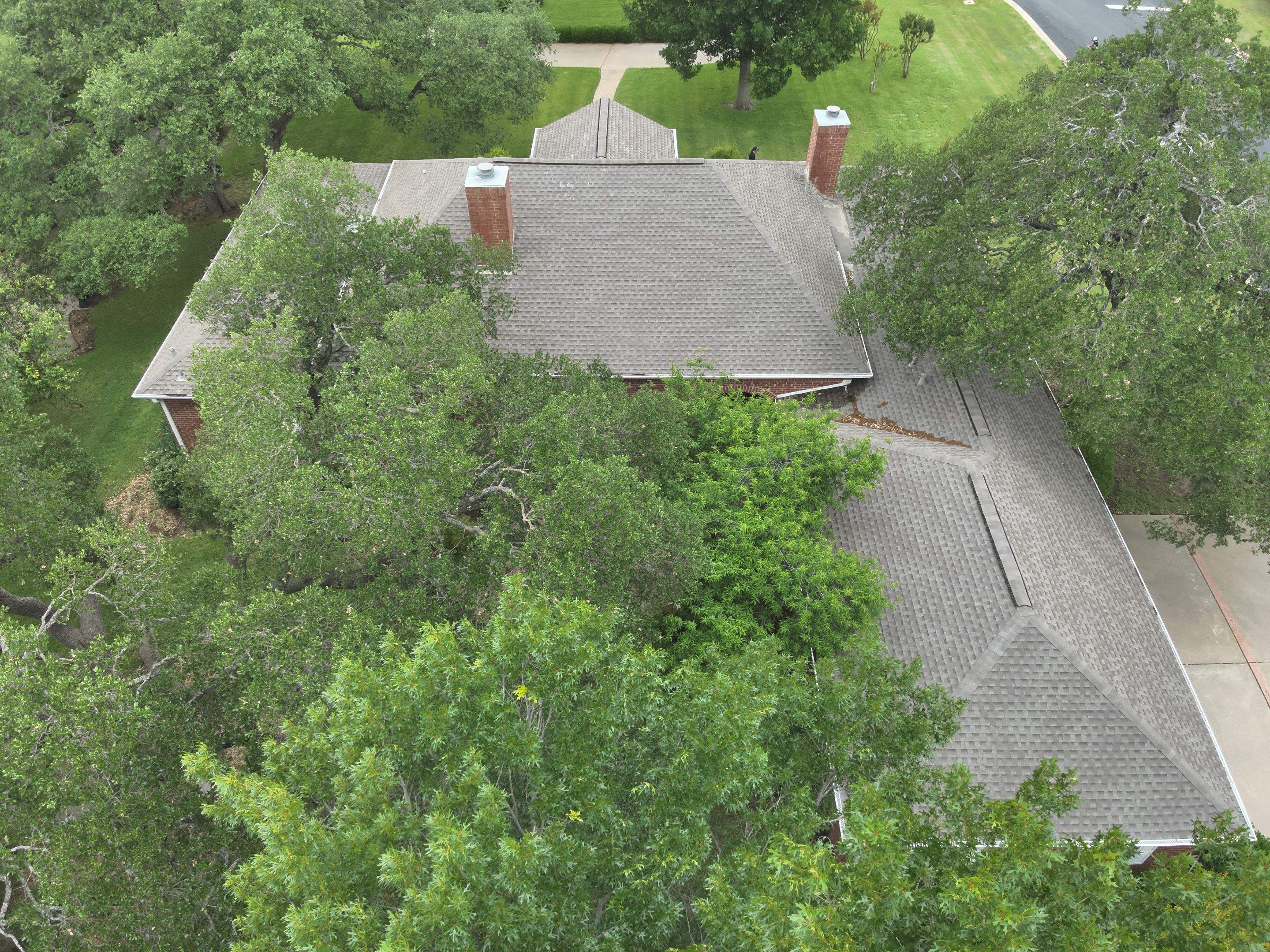 Residential Roof Replacement using GAF - HDZ - Weathered Wood by Action Exteriors