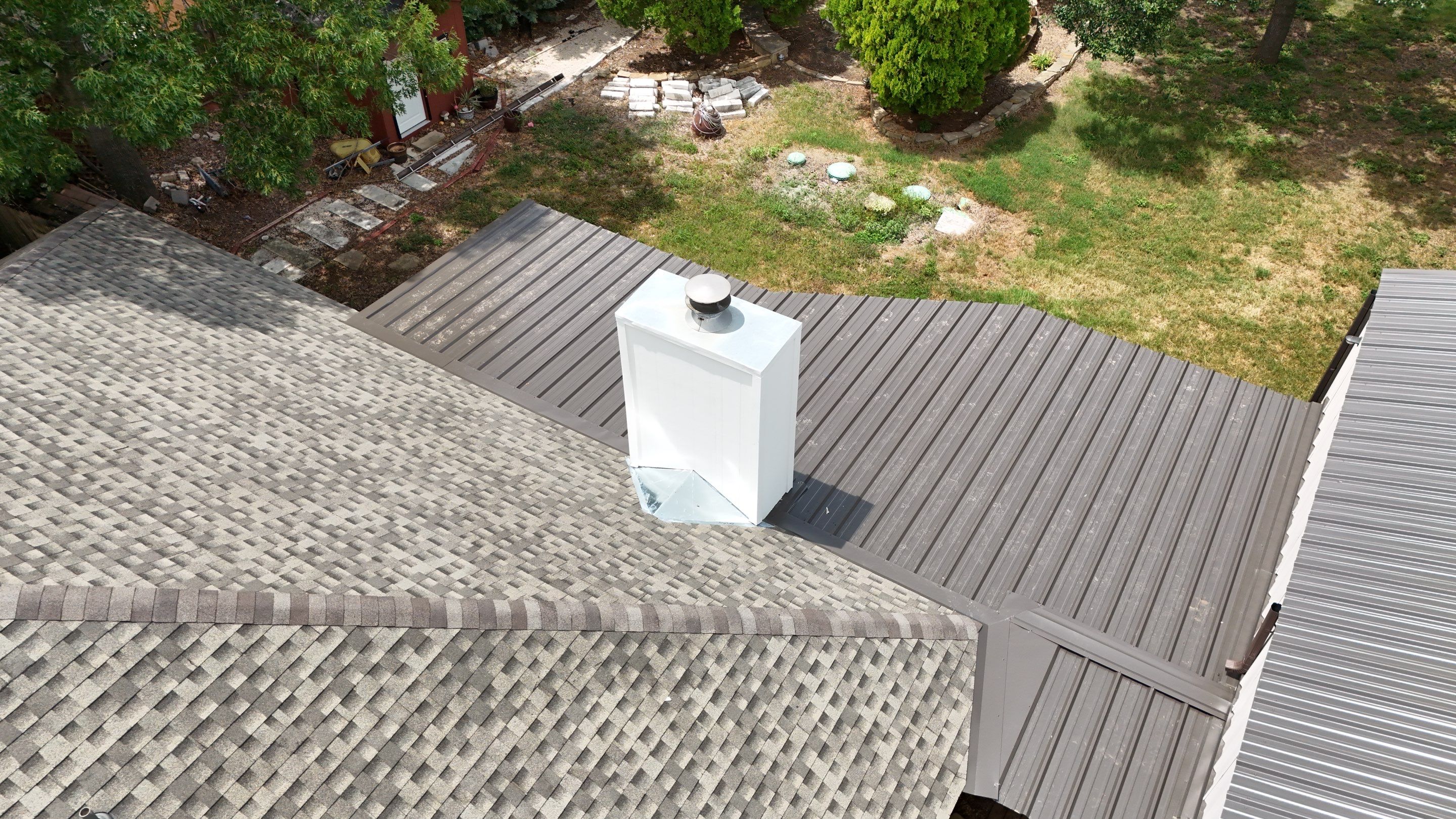 Residential Roof Replacement using GAF - HDZ - Weathered Wood by Action Exteriors