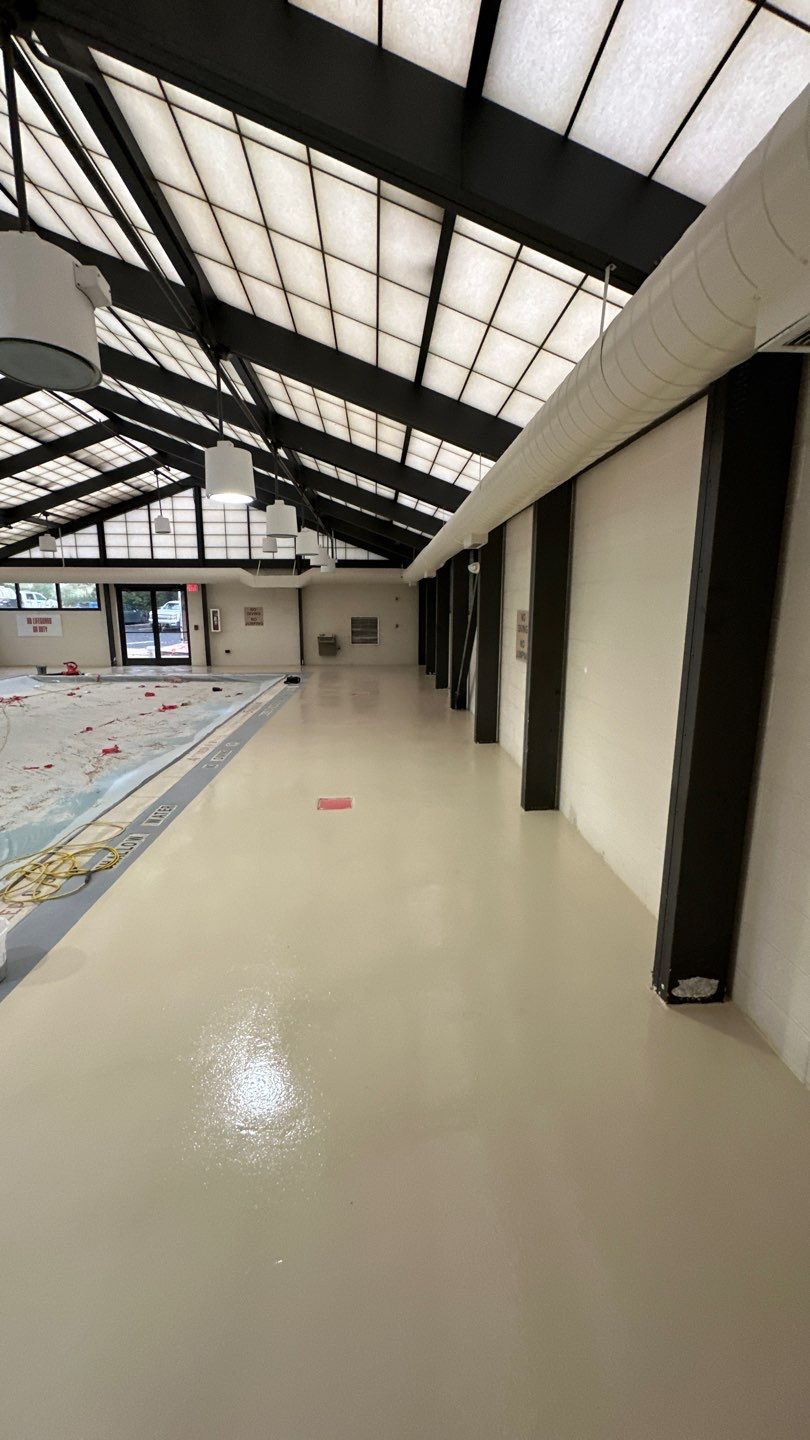 Hotel Pool Deck Project in Cranberry Township by Floors in a Day, Inc