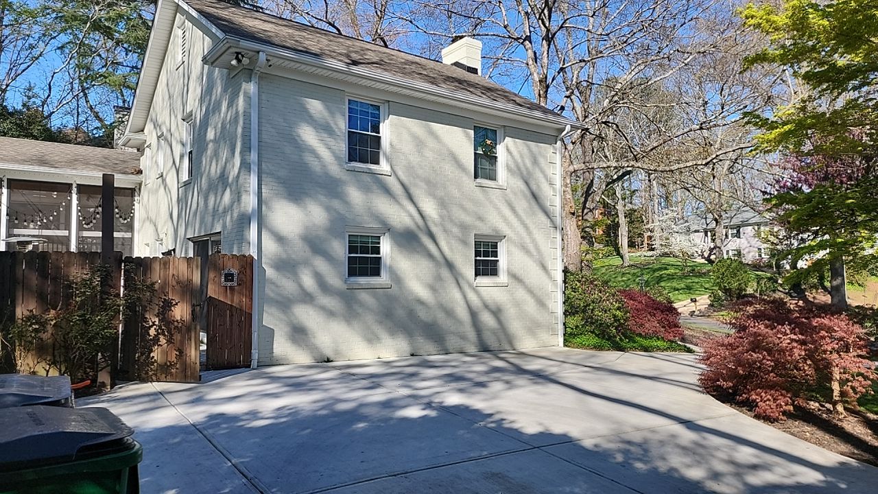 House Wash using cleaner by Power Wash Masters LLC
