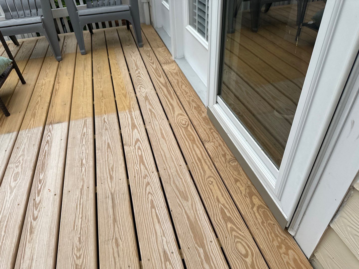 Weathered Deck using Wood Sealant by DuraSeal