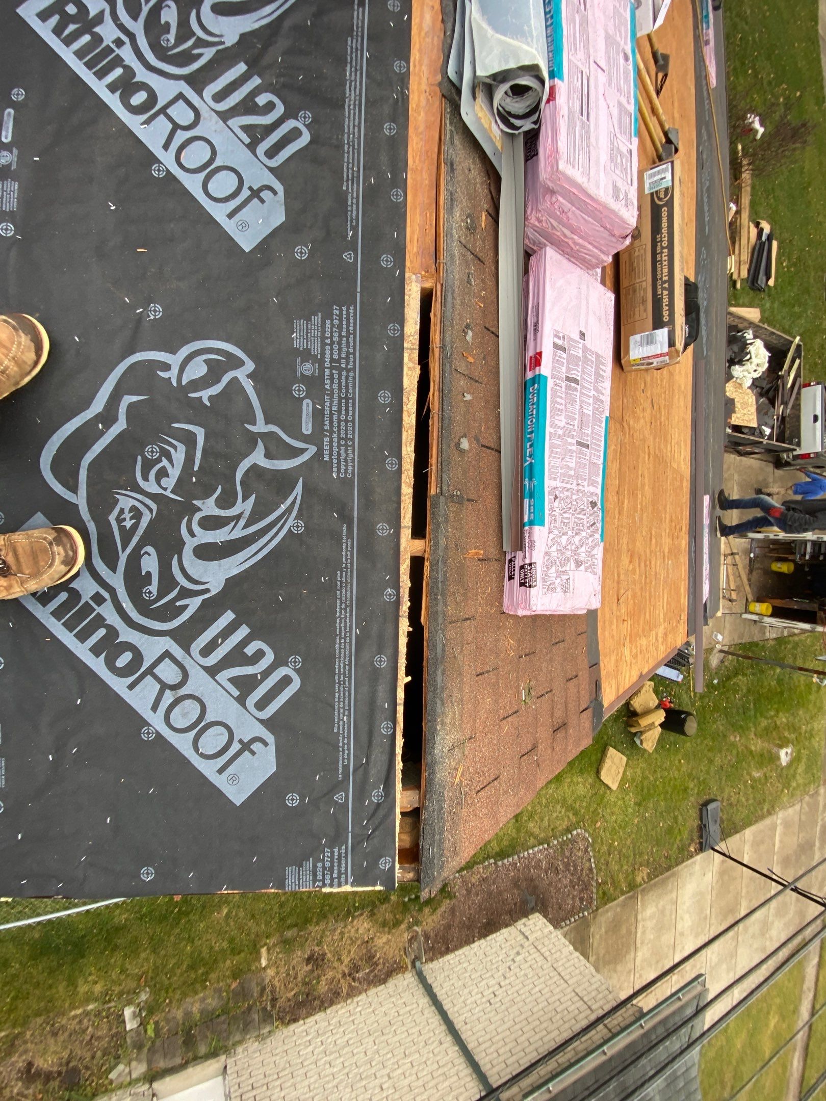 Roof Replacement using Owens Corning by 180 Contractors