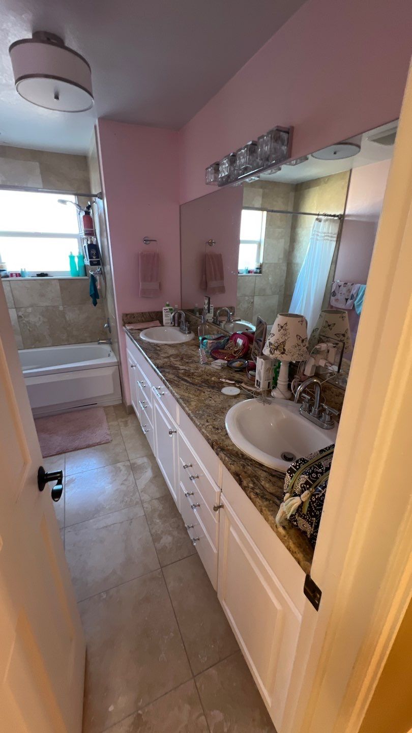 Two Bathroom Remodel  by Plumbing Connect Systems LLC