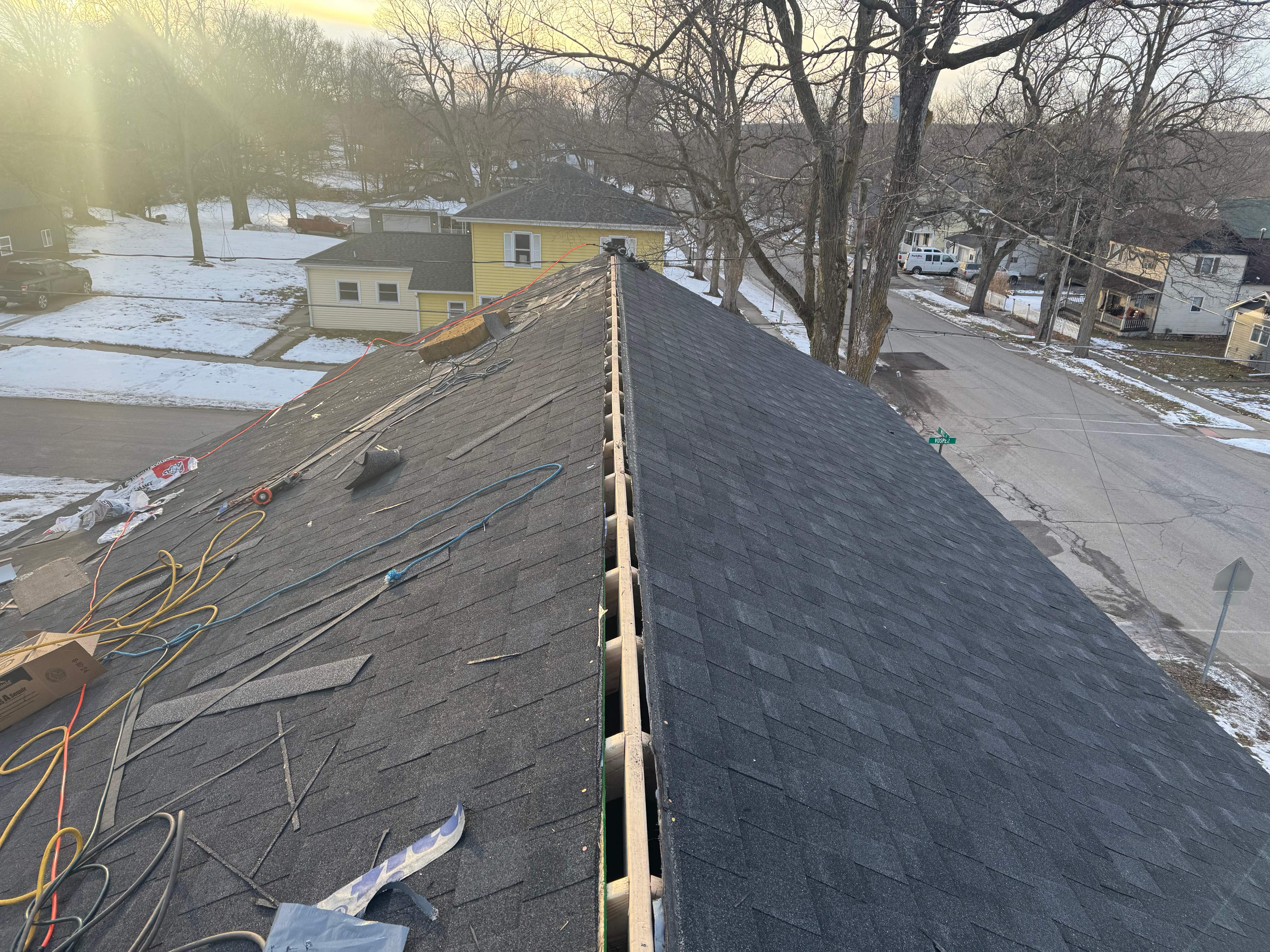 Residential Roof Replacement with Atlas Impact Resistant Shingles by GRACCO