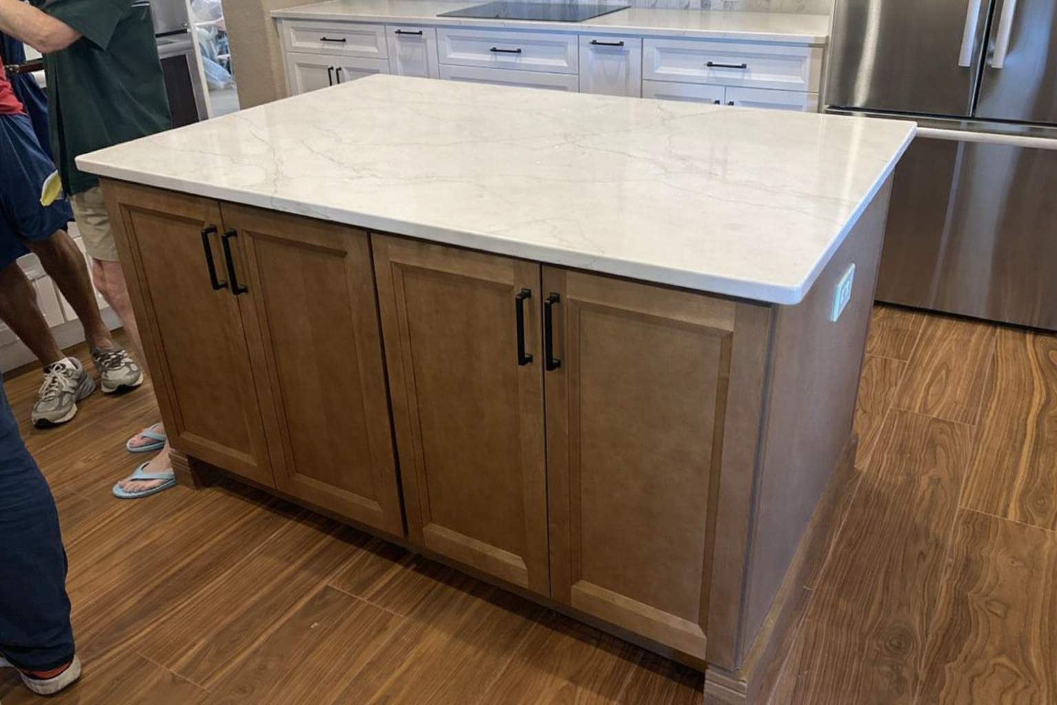 Schertz Kitchen Remodel with Two-Tone Cabinets and Quartz Countertops by Legacy Bath and Kitchen 