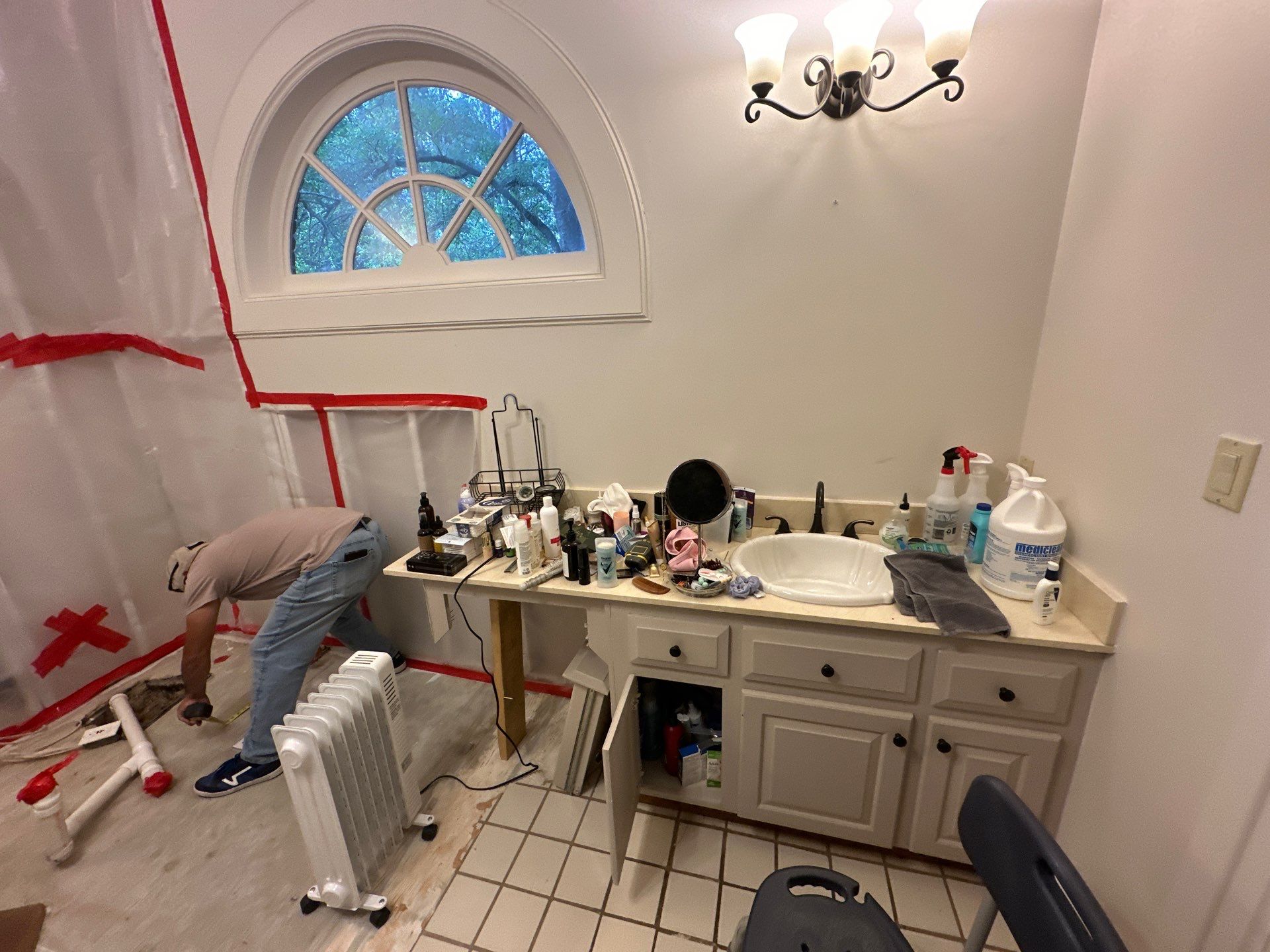 Bathroom Remodel and Flooring in Tomball, TX by SophAlx LLC
