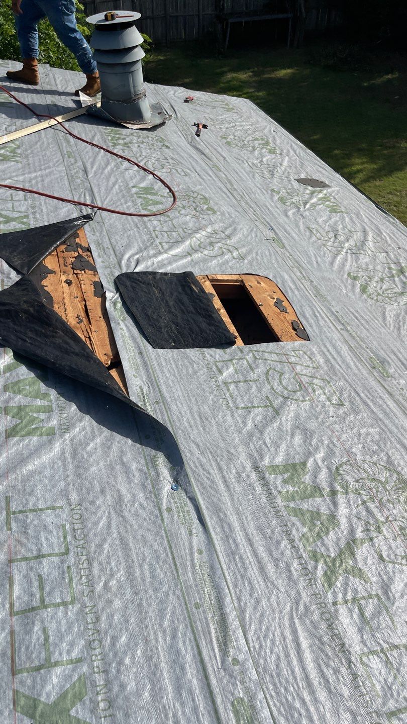 Residential Roofing Installation using GAF Royal Sovereign by A & H Roofing and Contracting