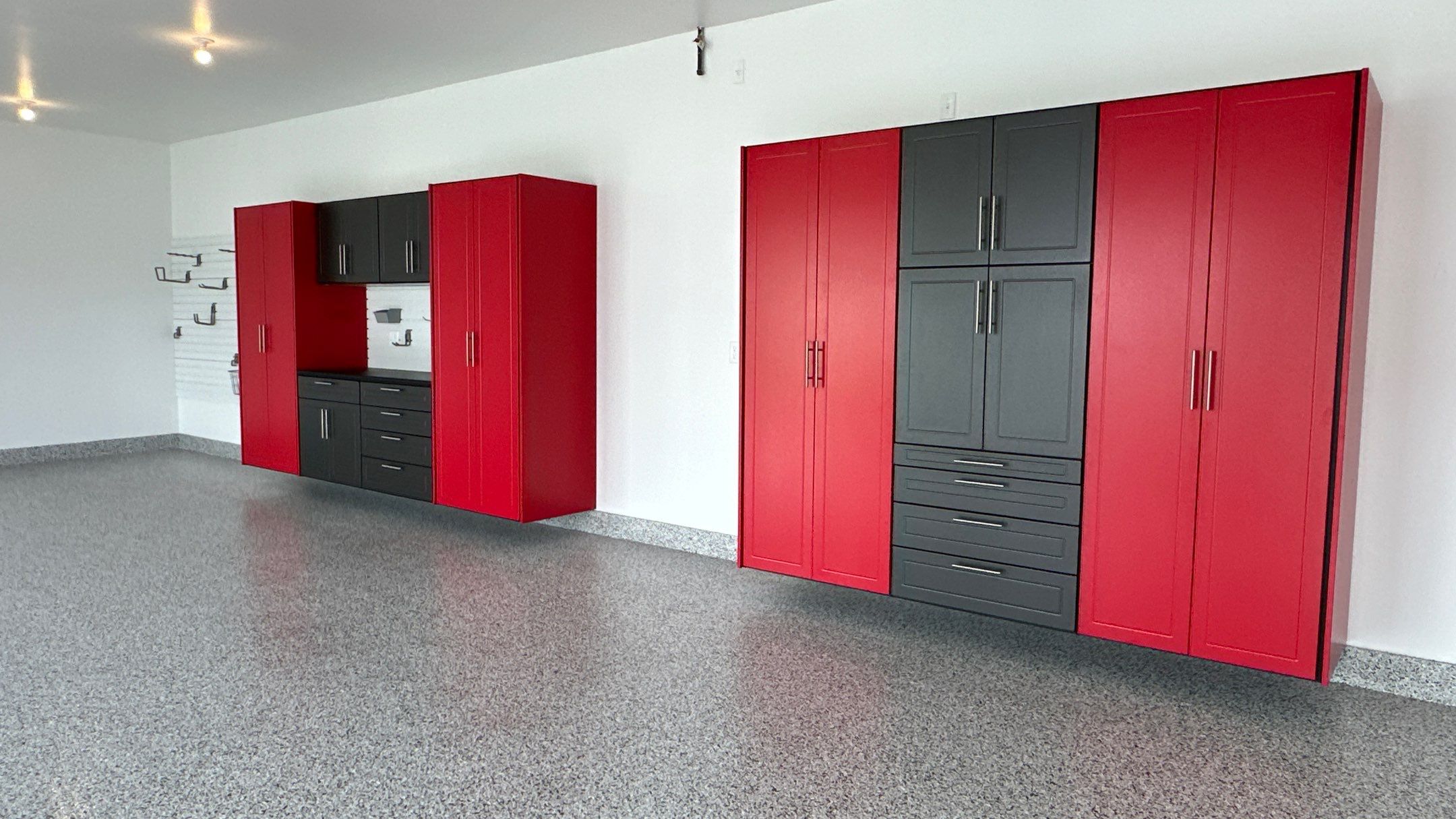 Louis P. transformed their garage into the garage of their dreams by Banner Garage