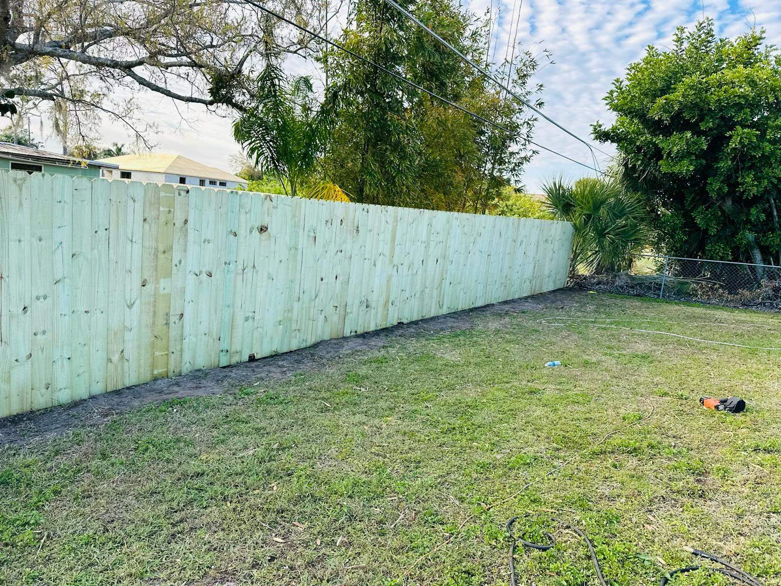 Wood Fence in Port Charlotte by True Fence LLC