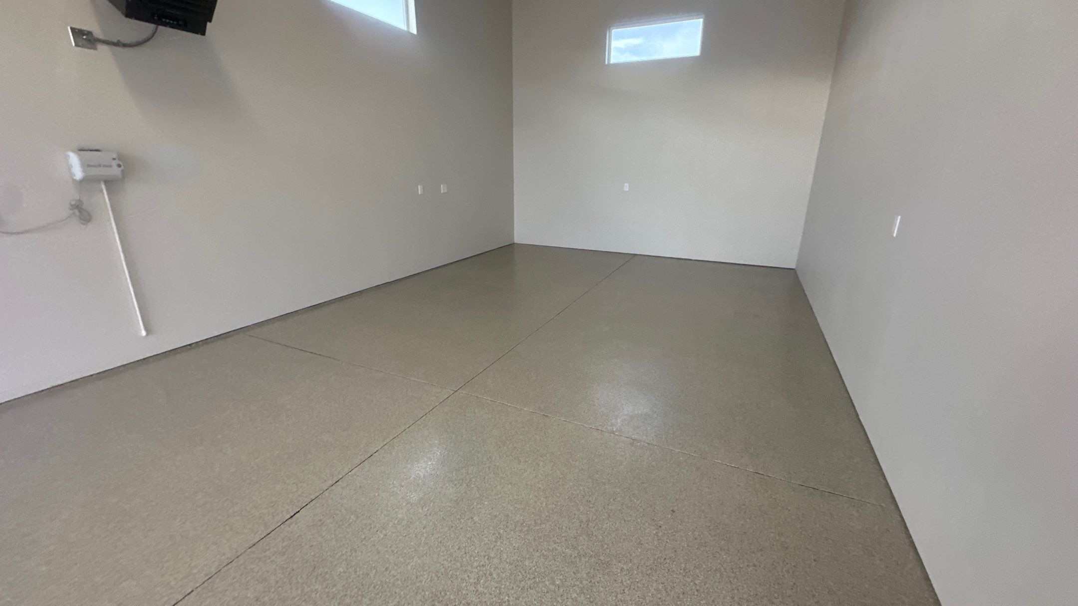 Shop Transformation using Stone/Marble Hybrid by Croc Coatings, LLC