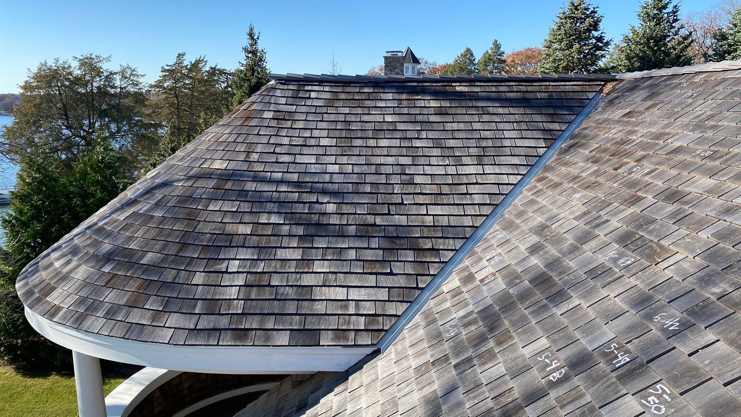 Cedar Roof Installation by Custom Installations