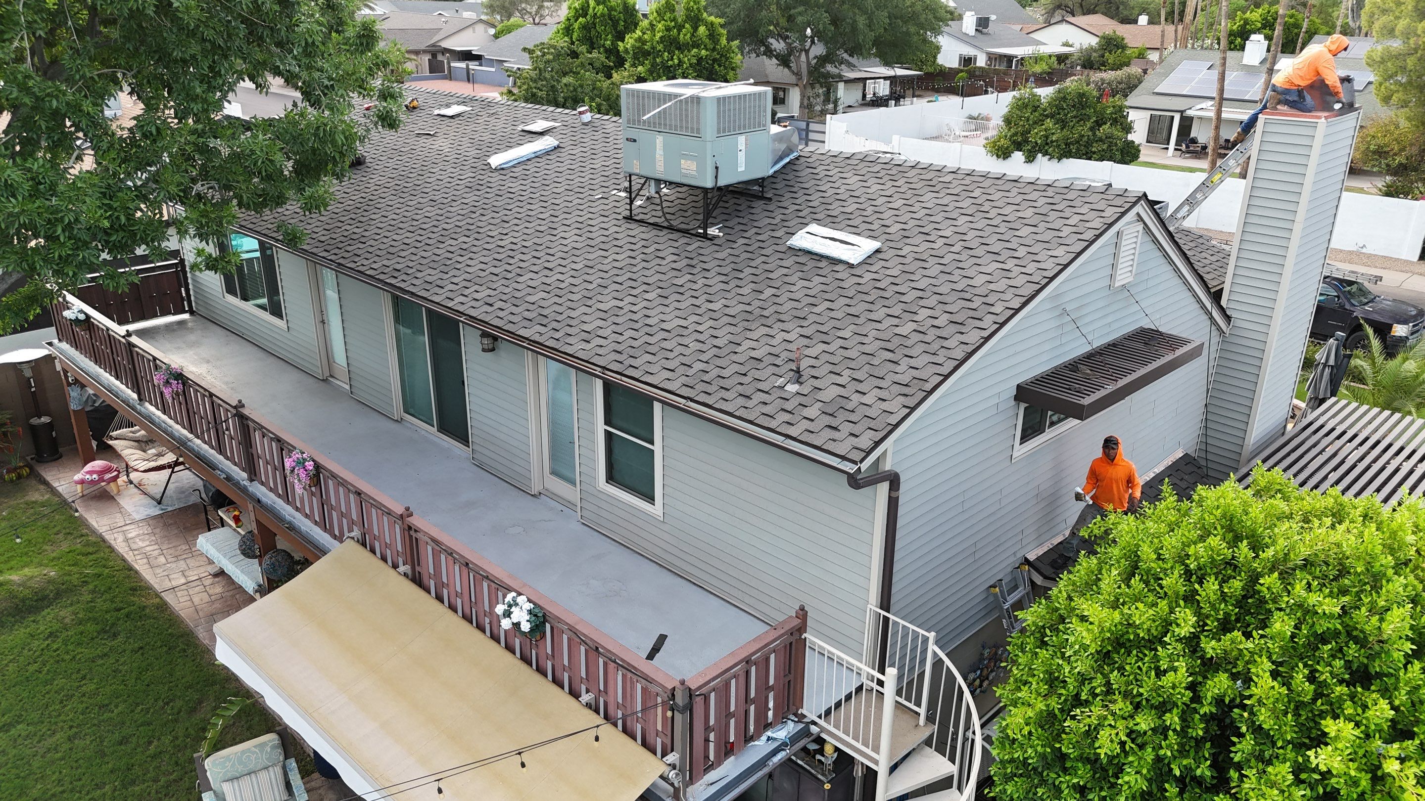 Project in Scottsdale, AZ by Saint Roofing