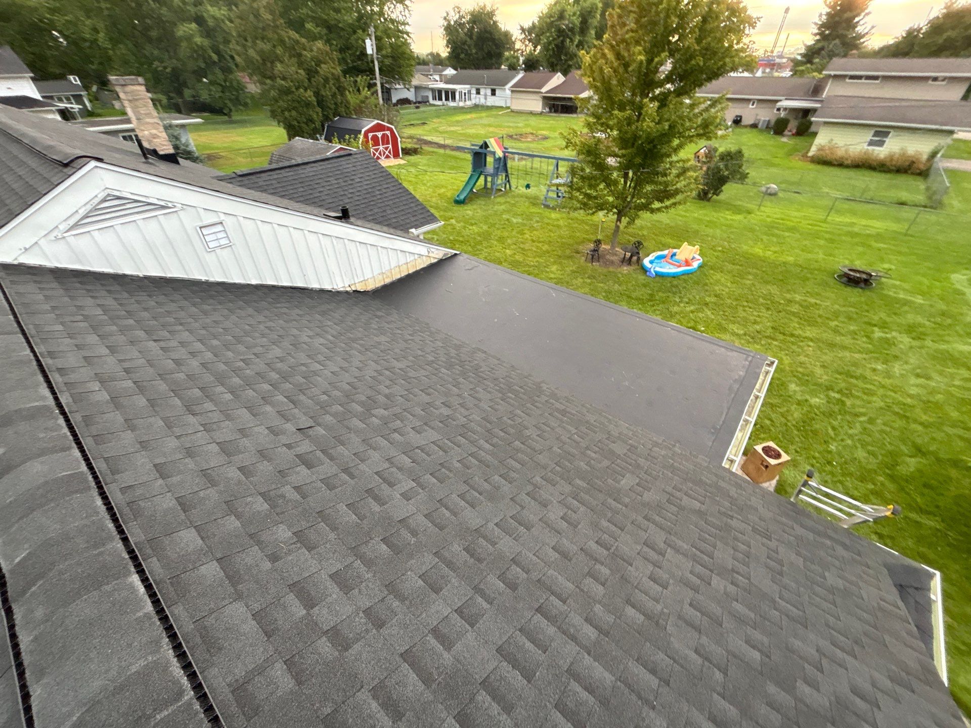 Residential Roofing Installation using GAF Timberline HDZ Pewter Gray by Nitro Roofing and Construction