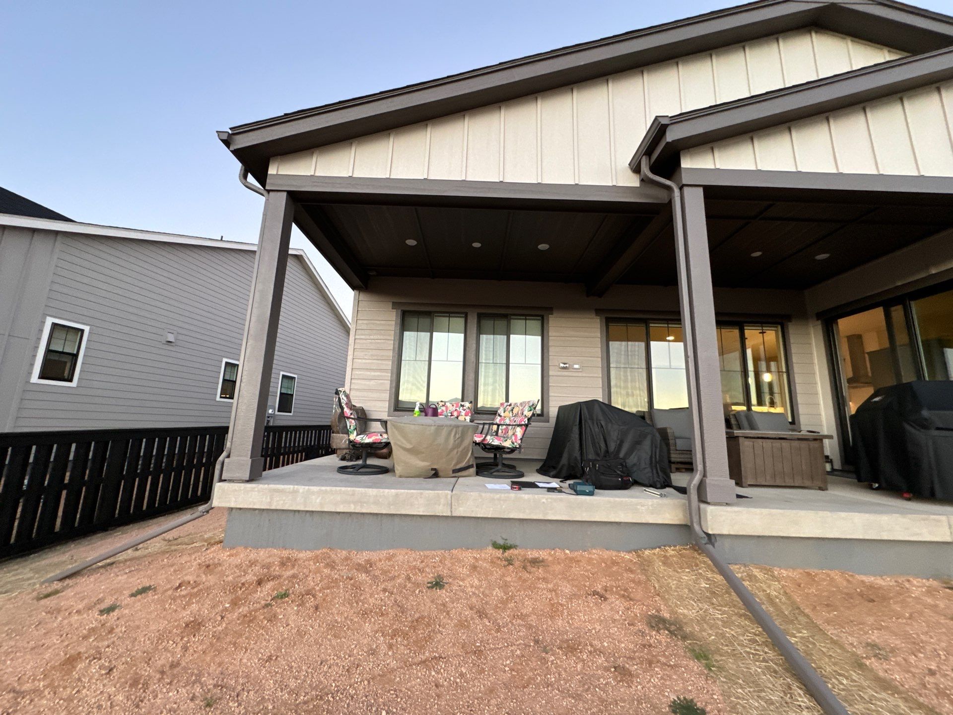 Motorized Screens using Progressive MagnaTrack Screens by Outdoor Solutions Colorado