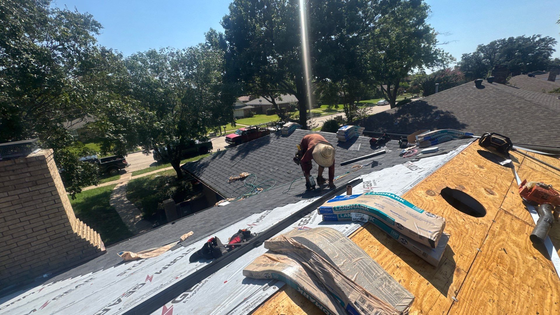 Project in Garland by Rhino Roofing and General Contracting, LLC