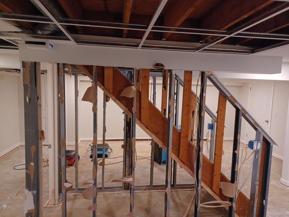 Project in Brighton by EzDry Water Mitigation & Property Restoration