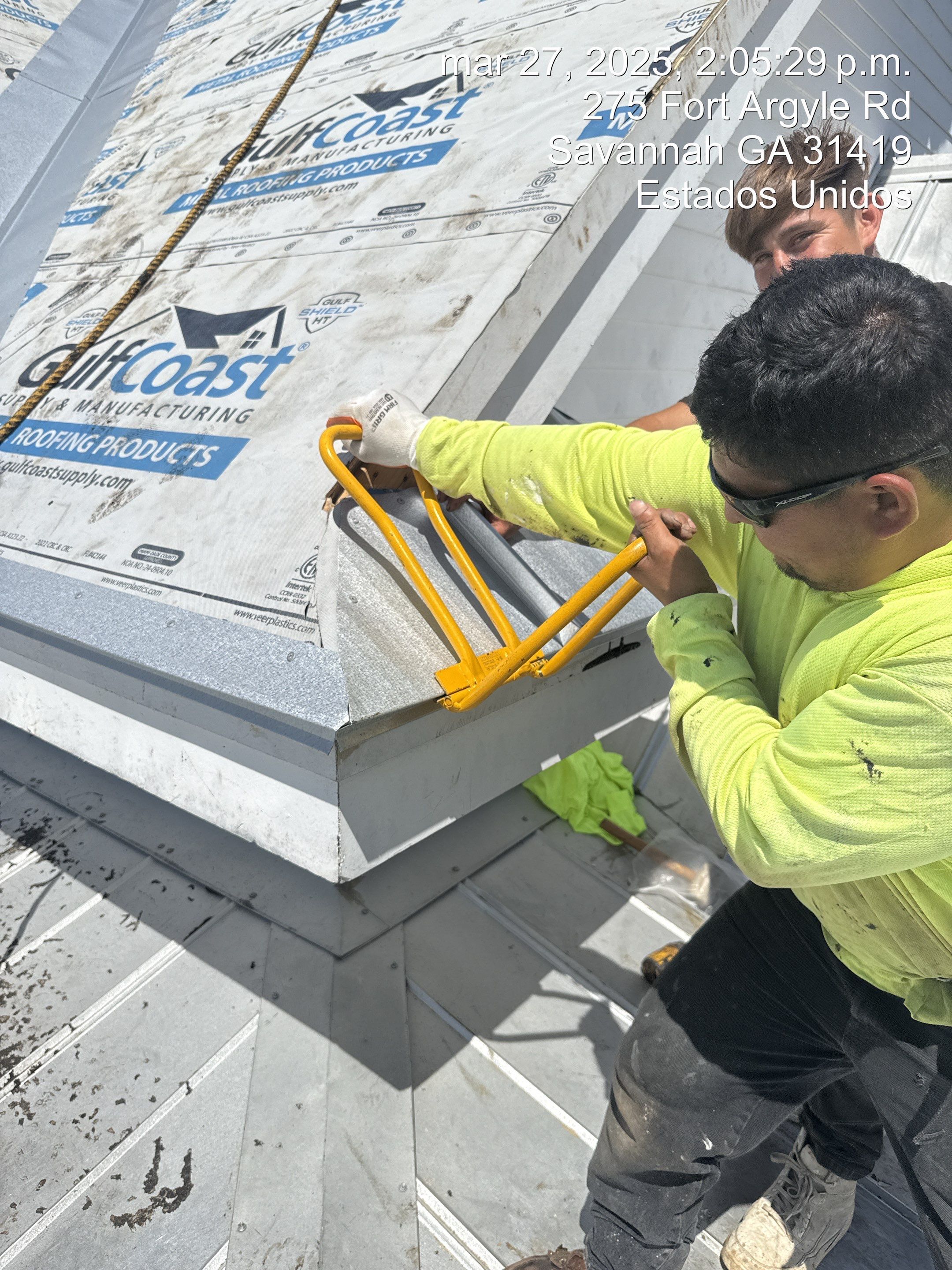 Arctic White Standing Seam by Reimagine Roofing