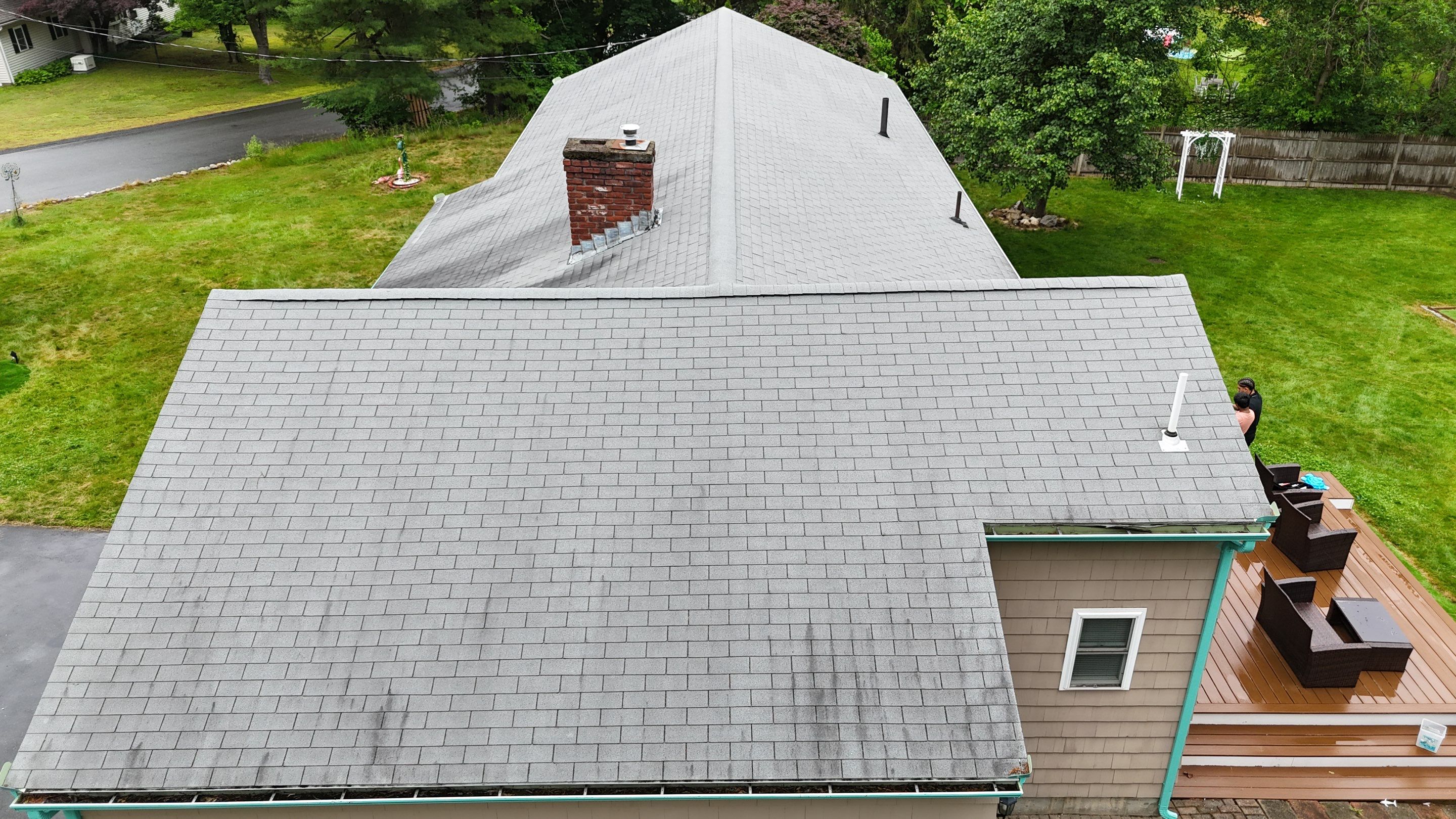 Roof Replacement with Gutter Guards – Westford, MA by Mighty Dog Roofing of Greater Middlesex County