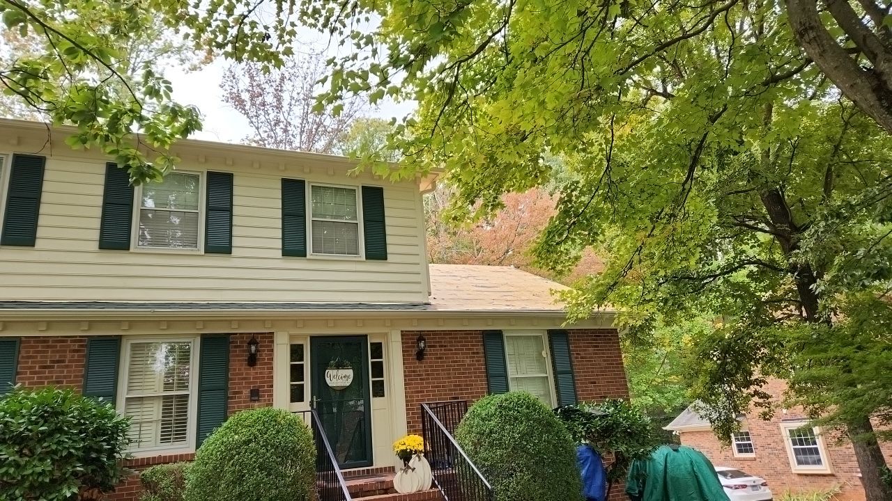 New Roof with Solar Panels by Just In Time Roofing and Restoration