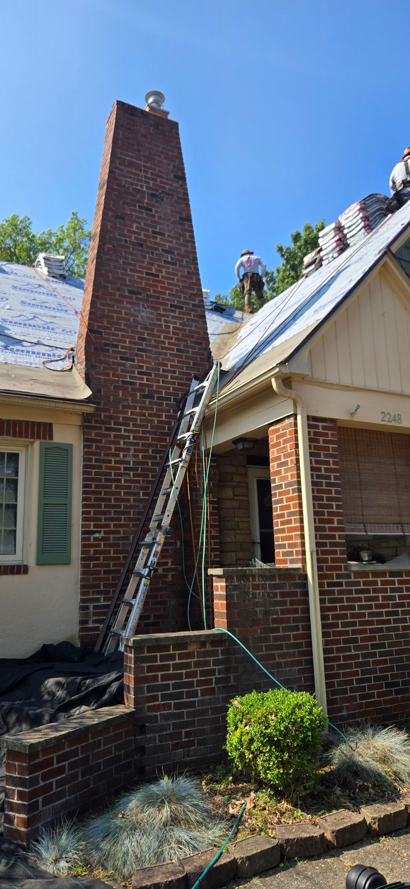 Atlas Pinnacle, Color, Tan Mist, Drip Edge, Color, Royal Brown by Eagle Eye Roofing