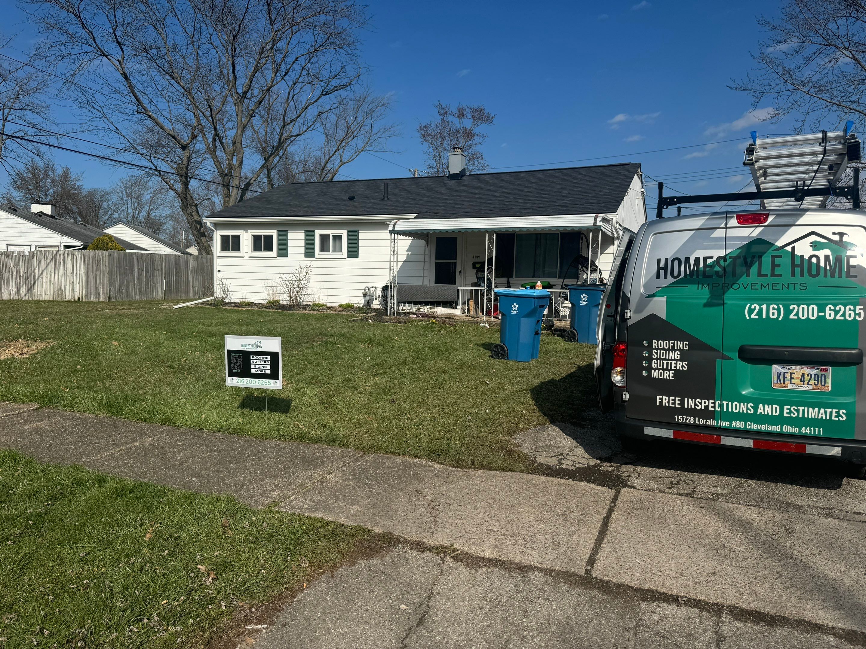 Roof and Gutter Replacement by Homestyle in Lorain by Homestyle Home Improvements (HHI)