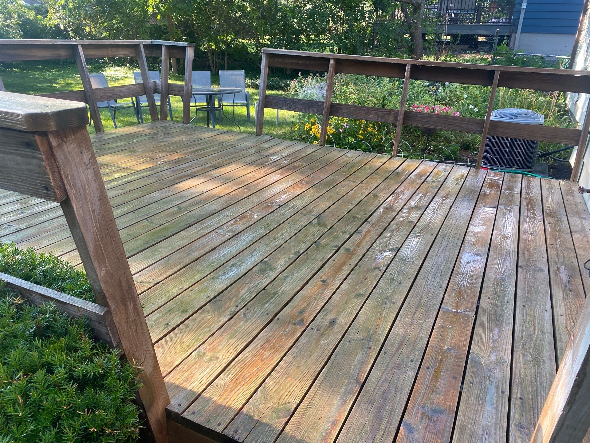 Small Deck Clean by Shulla Exterior Cleaning